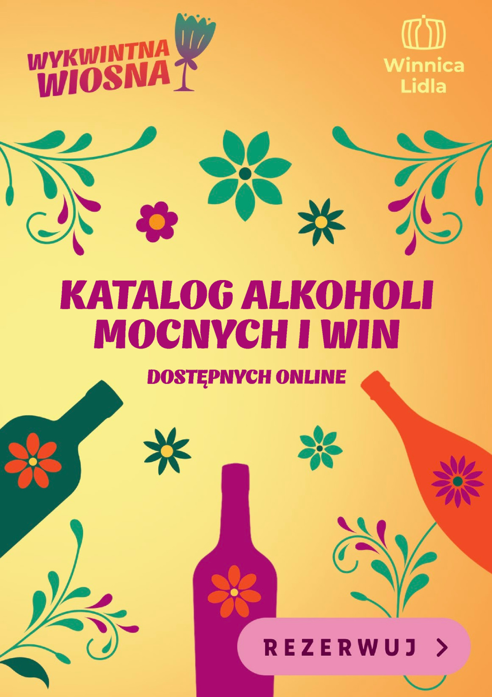 Leták Lidl katalog - Alkoholi Mocnych i Win, Polsko - strana 1