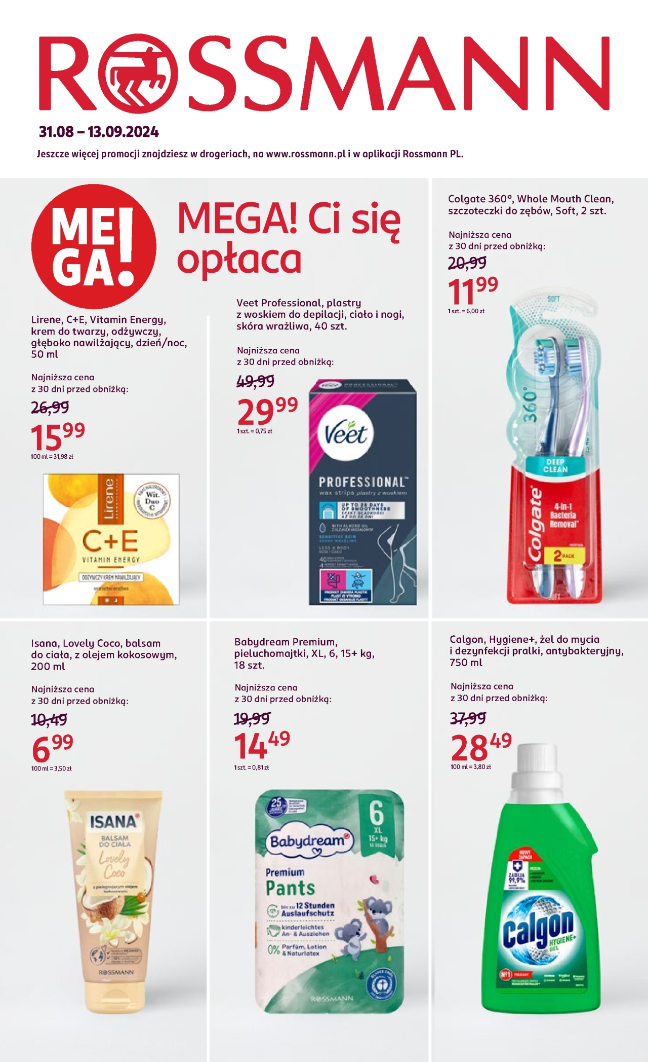 Rossmann gazetka od 31. 08. 2024