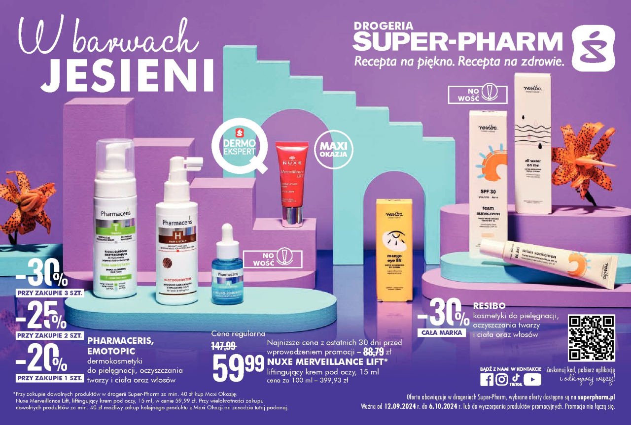 Super-Pharm gazetka - W barwach jesieni od 12. 09. 2024