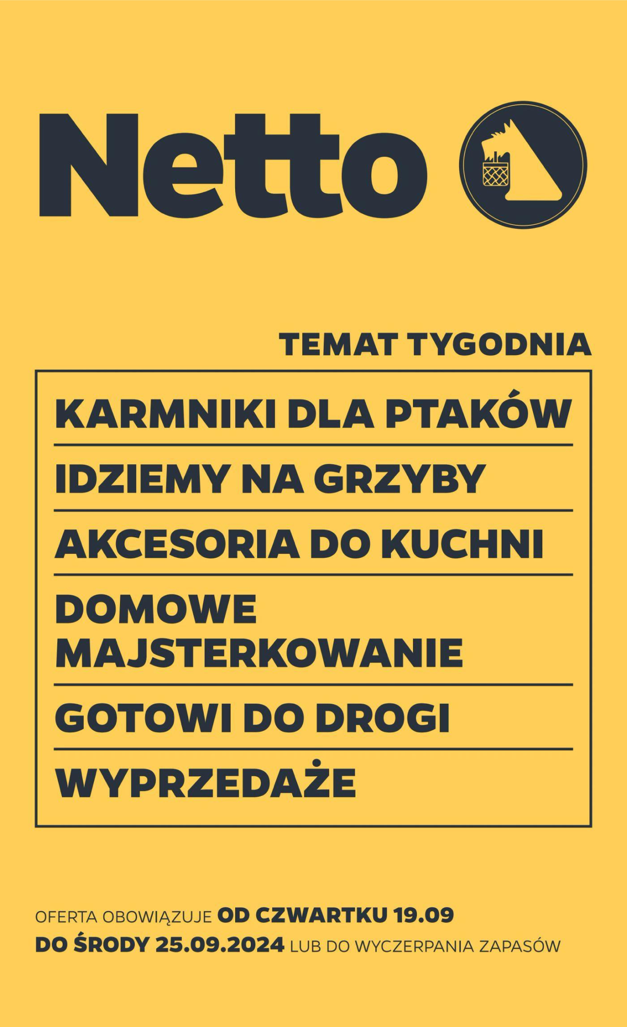 Netto gazetka - Non food od 19. 09. 2024