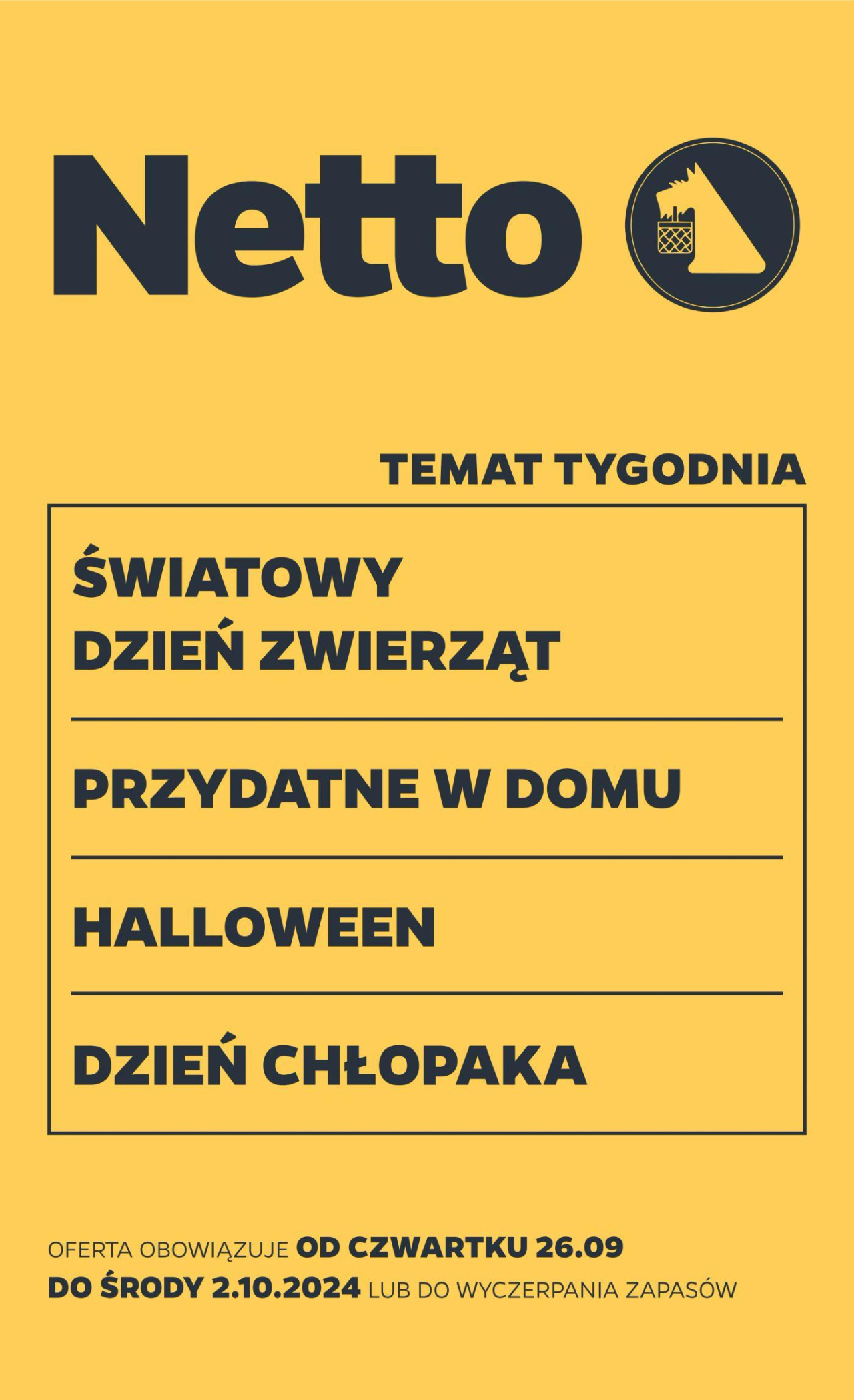 Netto gazetka - Non food od 26. 09. 2024