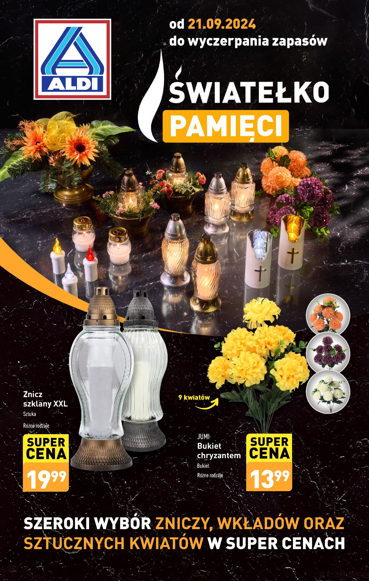 Aldi offerta - Swiatelko pamieci od 21. 09. 2024