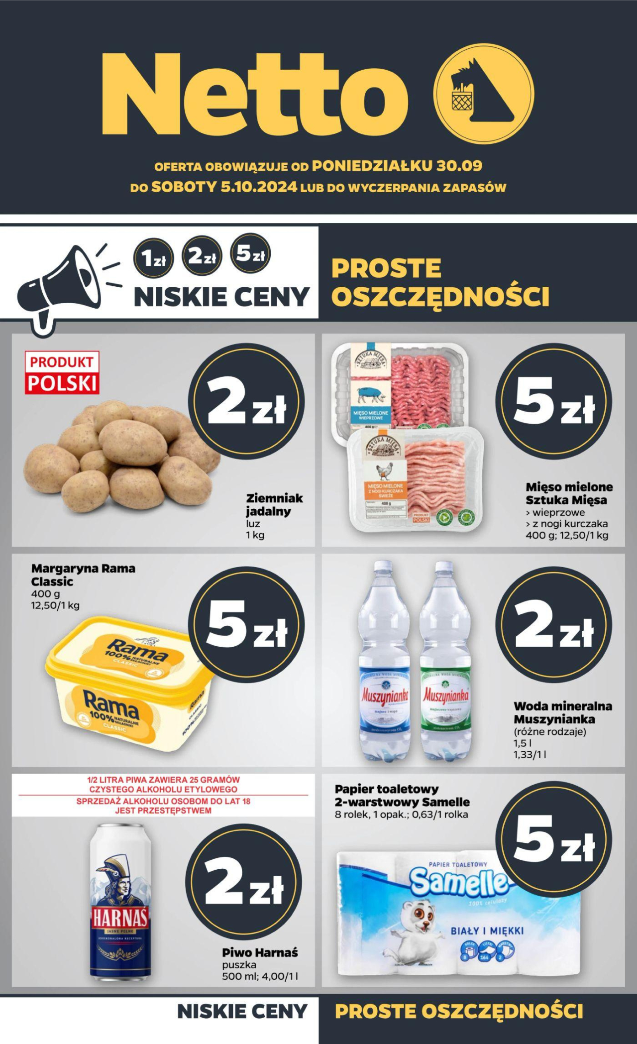 Netto gazetka od 30. 09. 2024