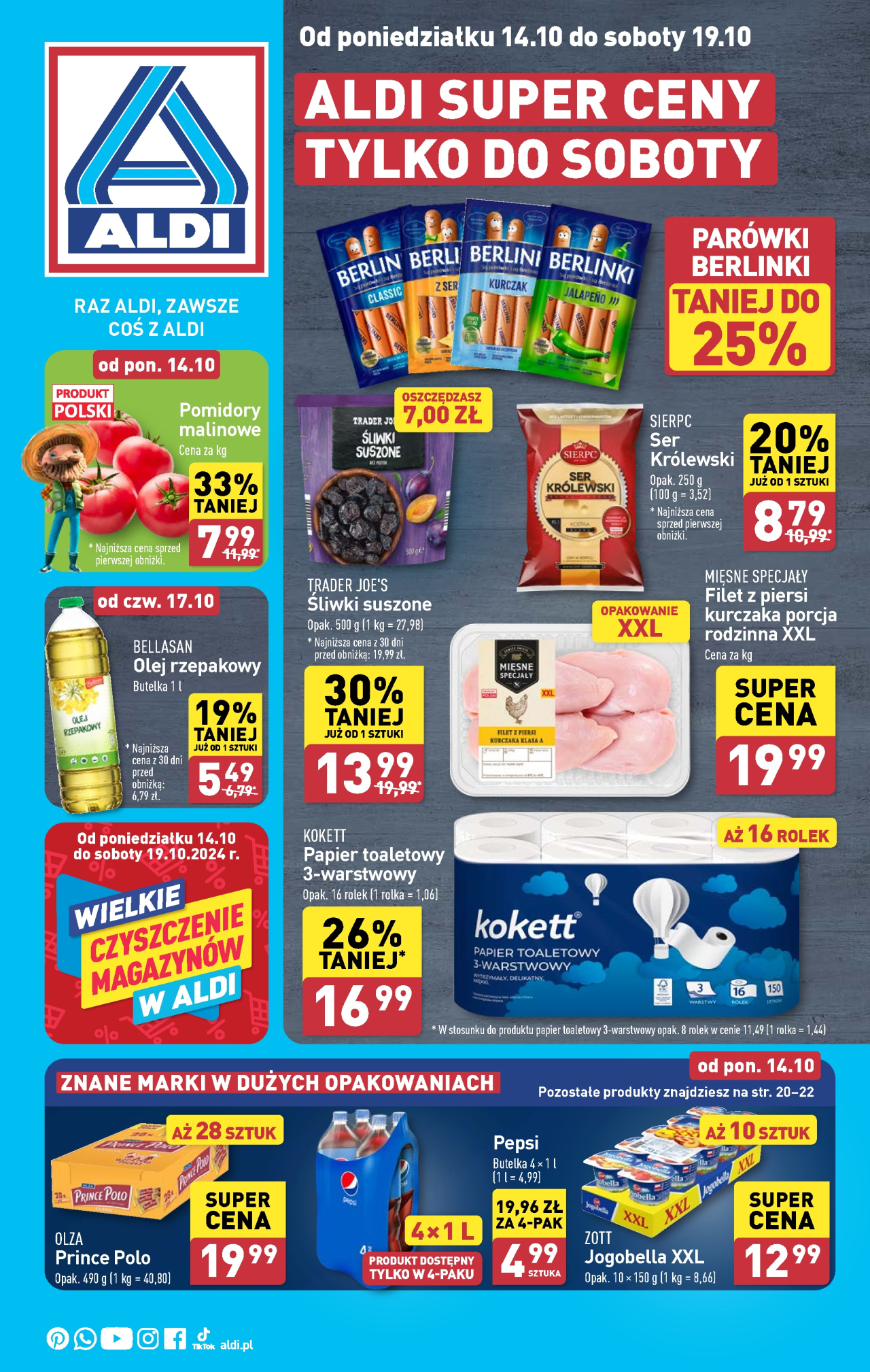 Aldi offerta - Pełna oferta od 14. 10. 2024