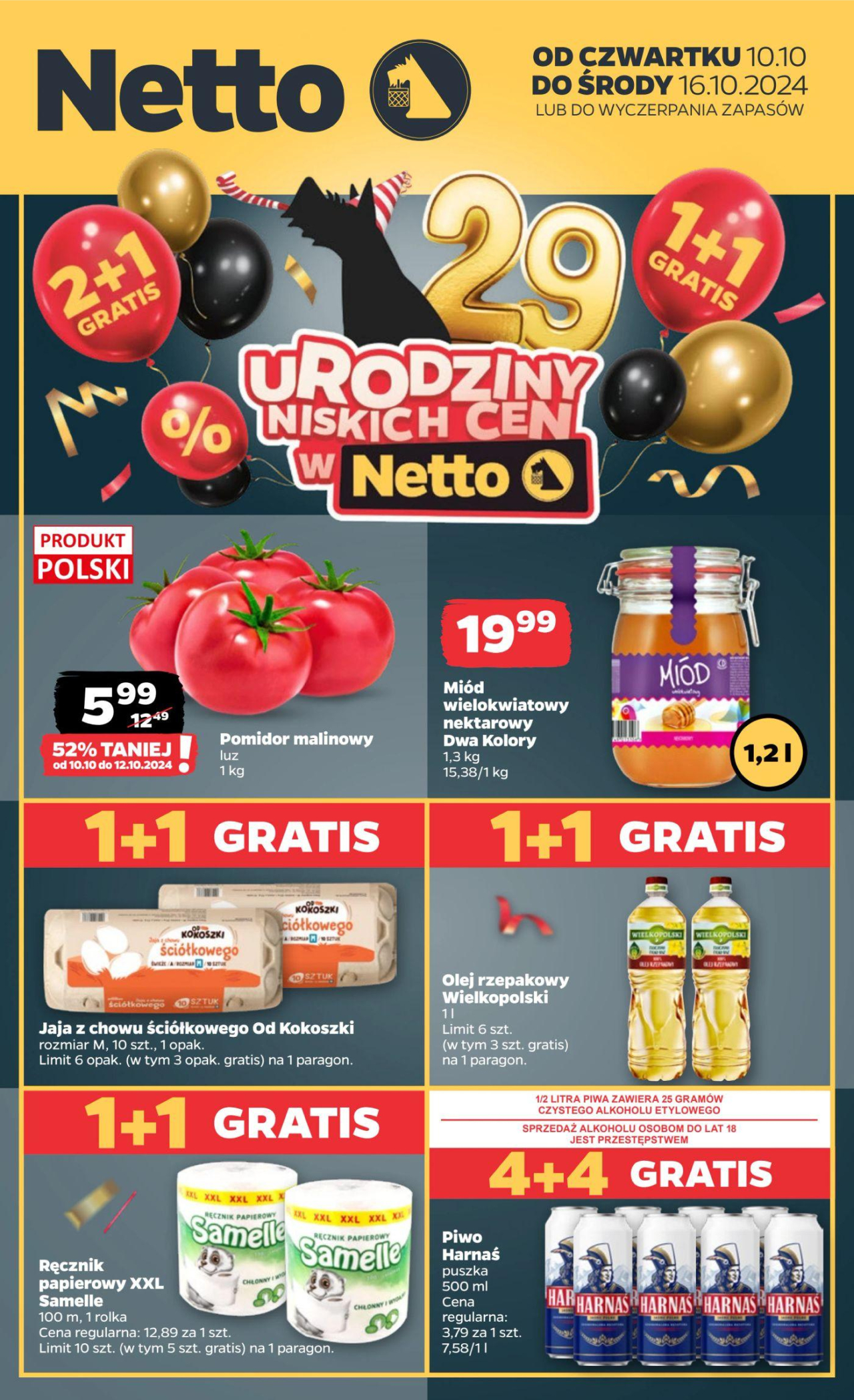 Netto gazetka od 10. 10. 2024