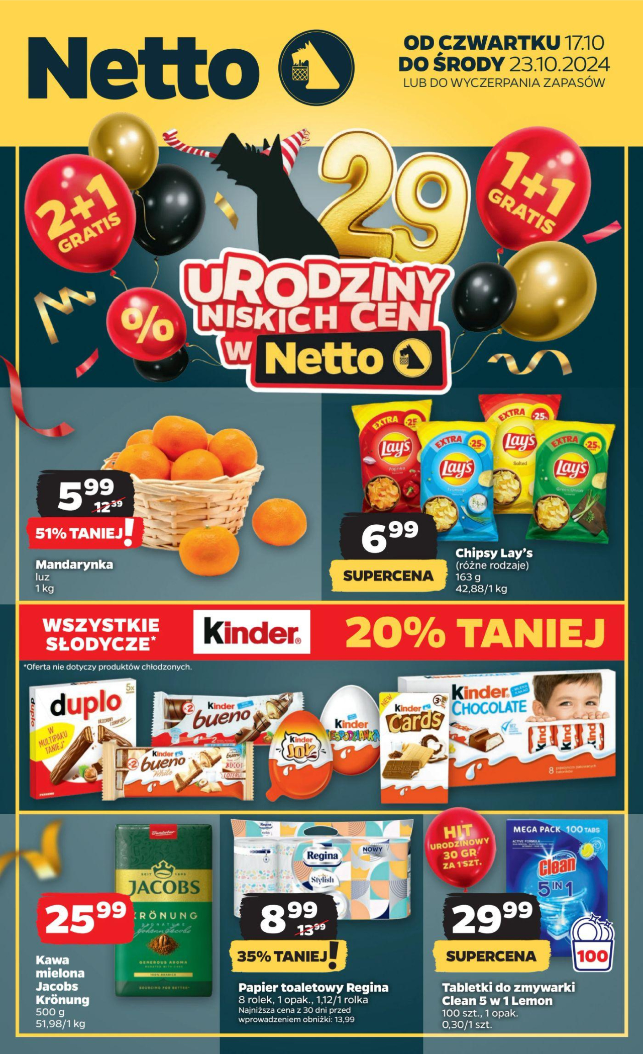 Netto gazetka od 17. 10. 2024