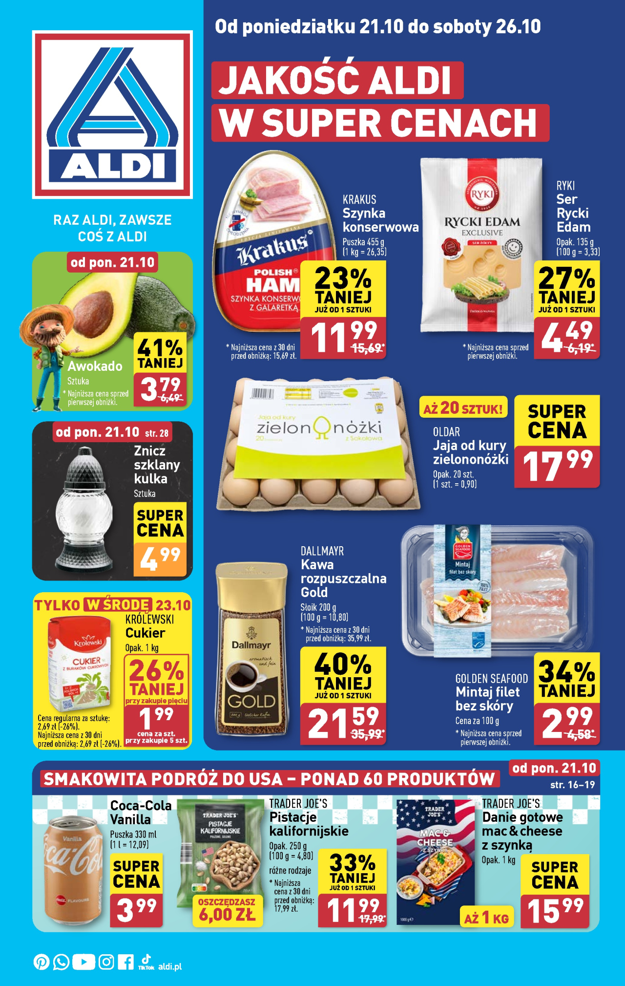 Aldi offerta od 21. 10. 2024