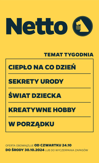 Netto gazetka - Non food