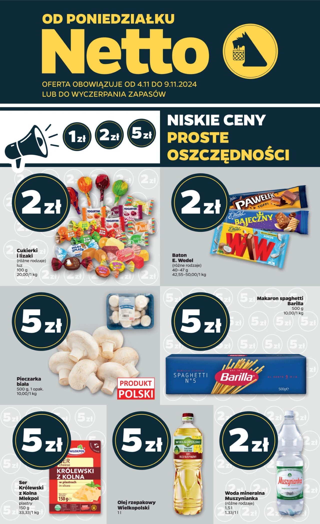 Netto gazetka od 4. 11. 2024