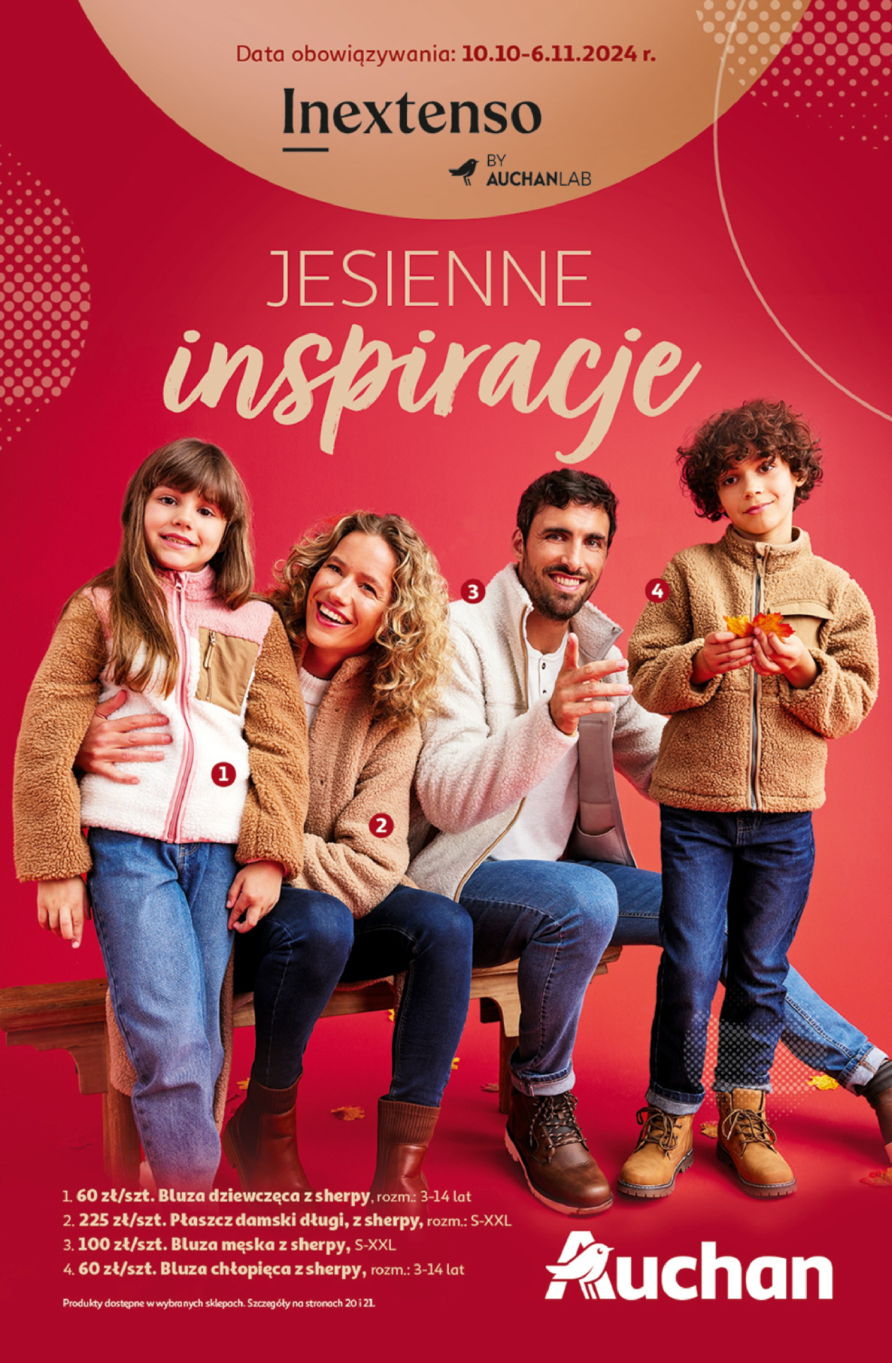 Auchan katalog - Jesienne inspiracje Inextenso by AUCHANLAB od 10. 10. 2024