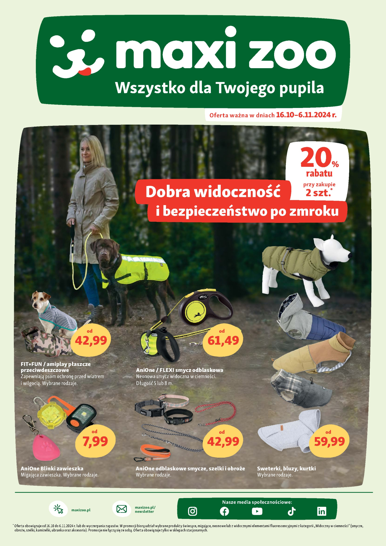 Maxi Zoo gazetka od 16. 10. 2024