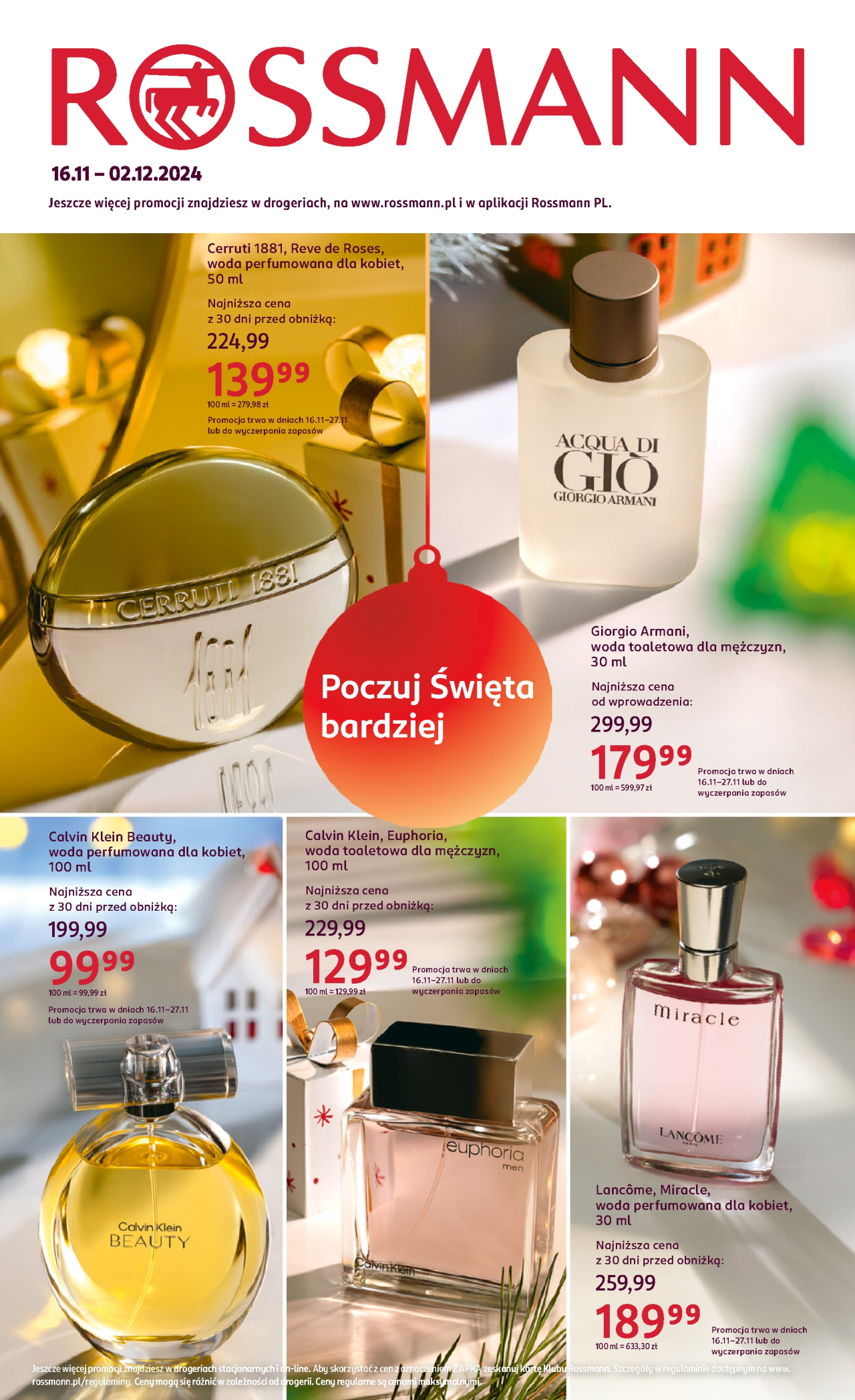 Rossmann gazetka od 16. 11. 2024