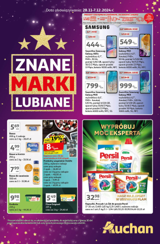 Auchan gazetka - Znane Marki Lubiane Hipermarket Auchan