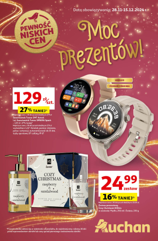 Auchan gazetka - Moc prezentów Hipermarket Auchan