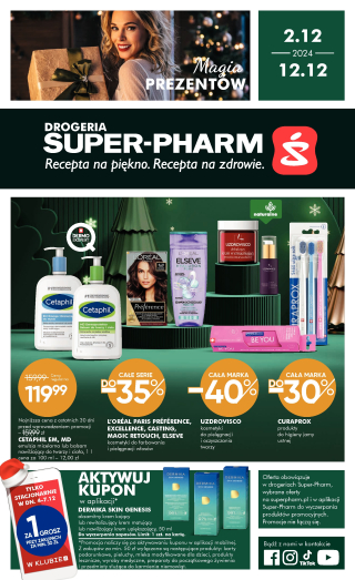 Akční leták Super-Pharm gazetka  - Magia prezentów