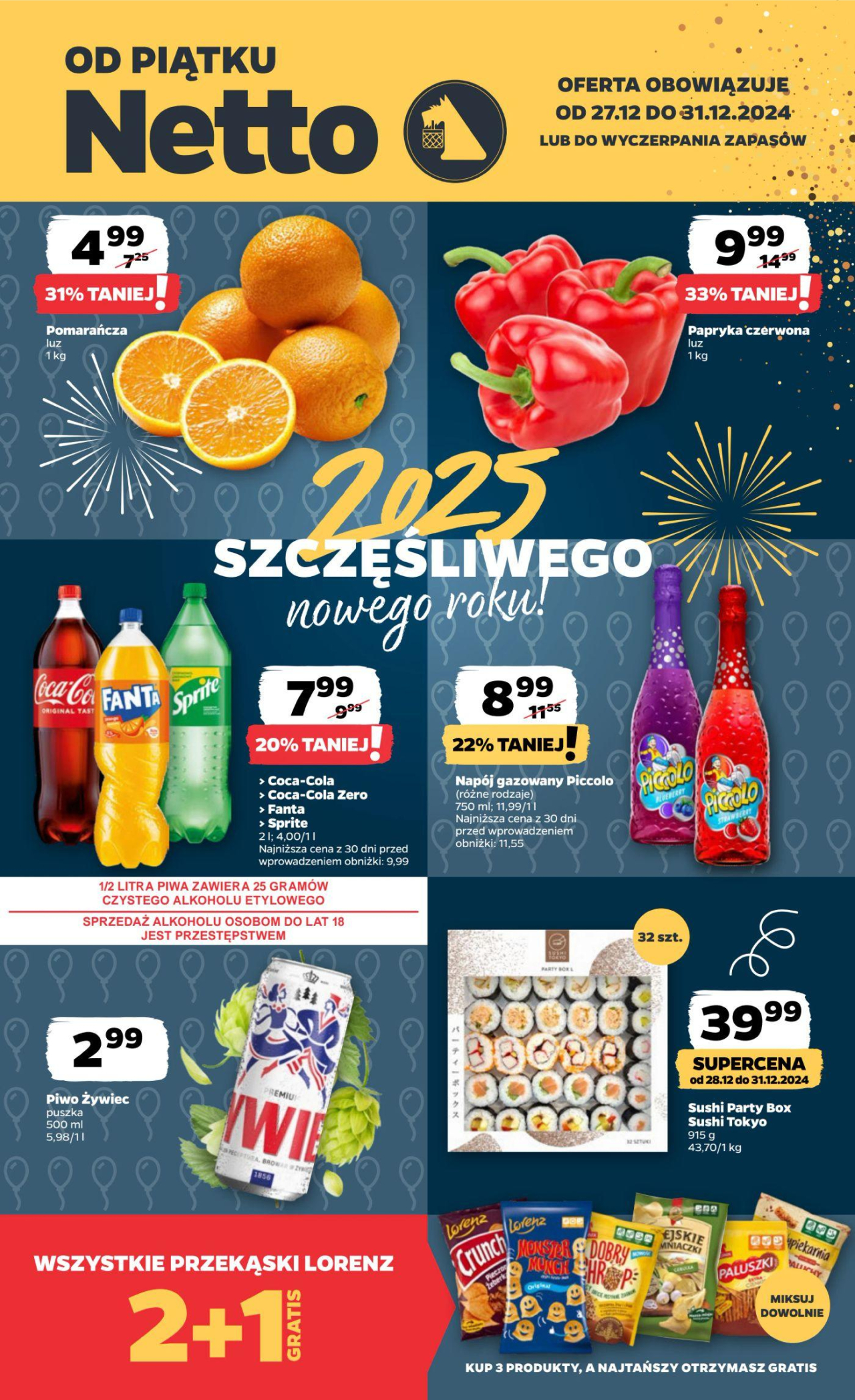 Netto gazetka - Food & Non food od 27. 12. 2024