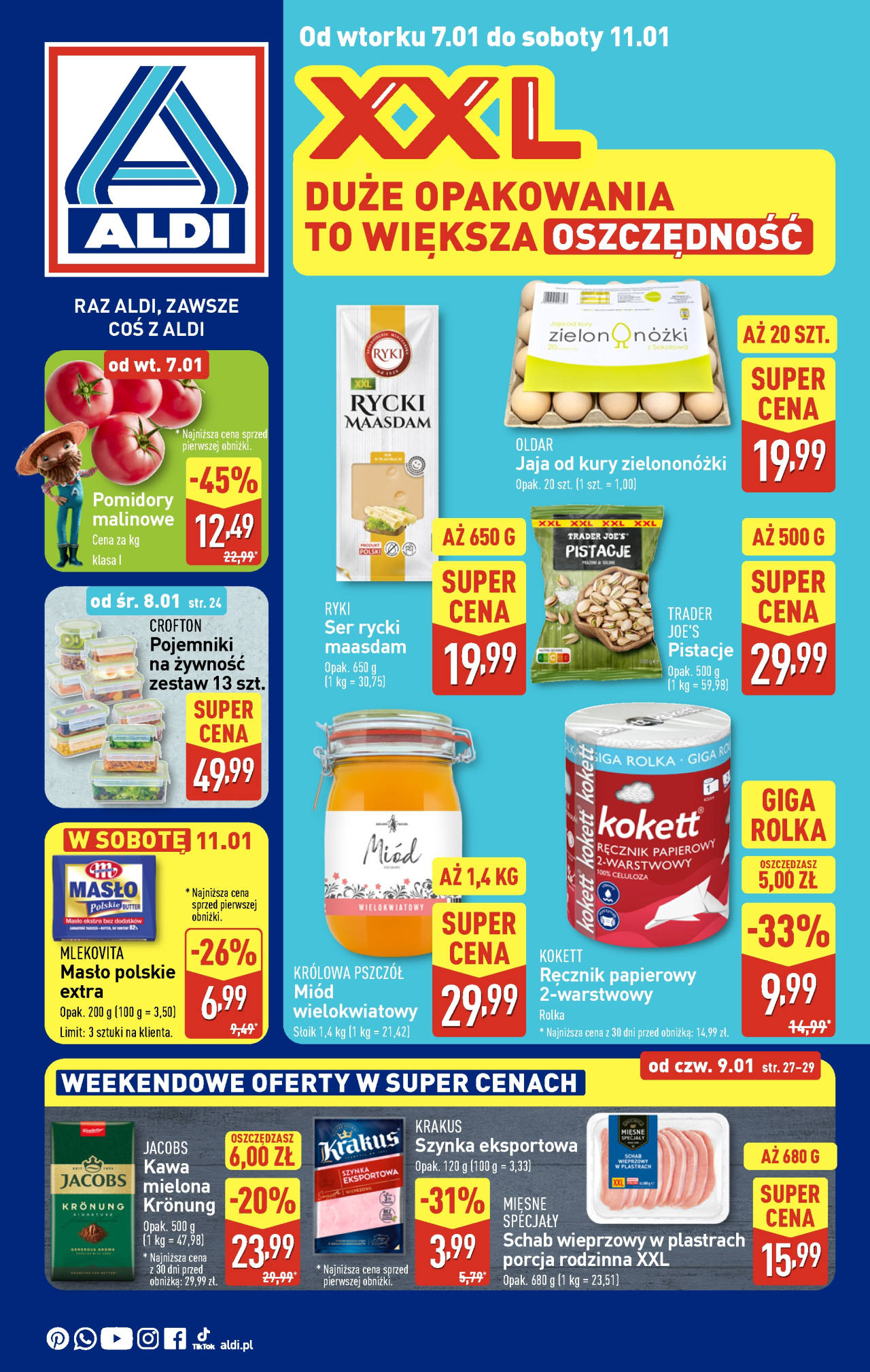 Aldi offerta od 7. 01. 2025