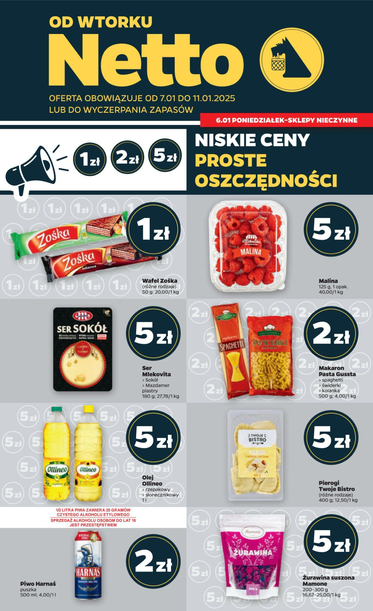 Netto gazetka - Food & Non food od 7. 01. 2025