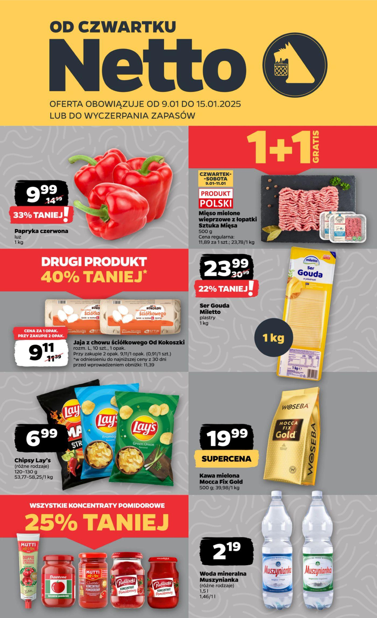 Netto gazetka - Food & Non food od 9. 01. 2025