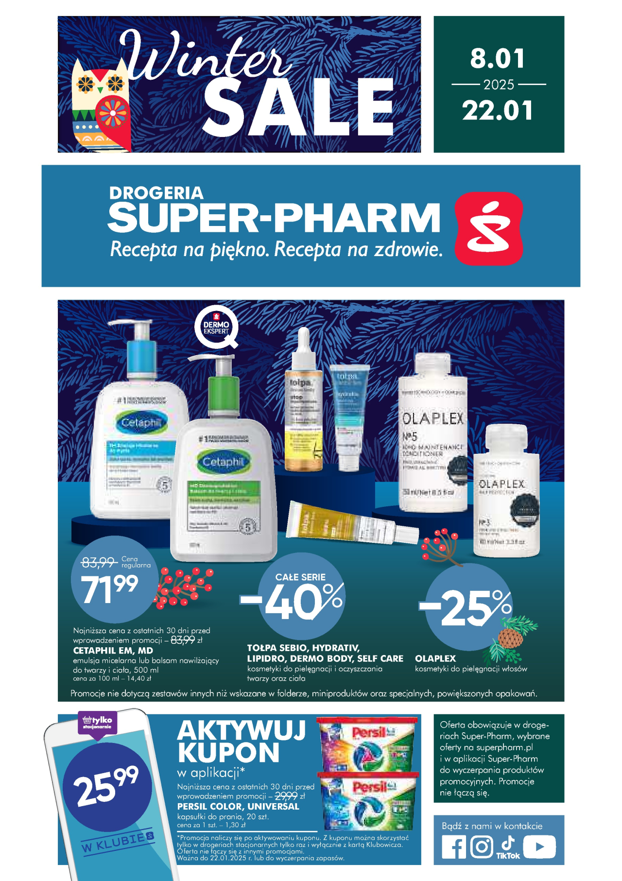 Super-Pharm gazetka - Winter Sale od 8. 01. 2025