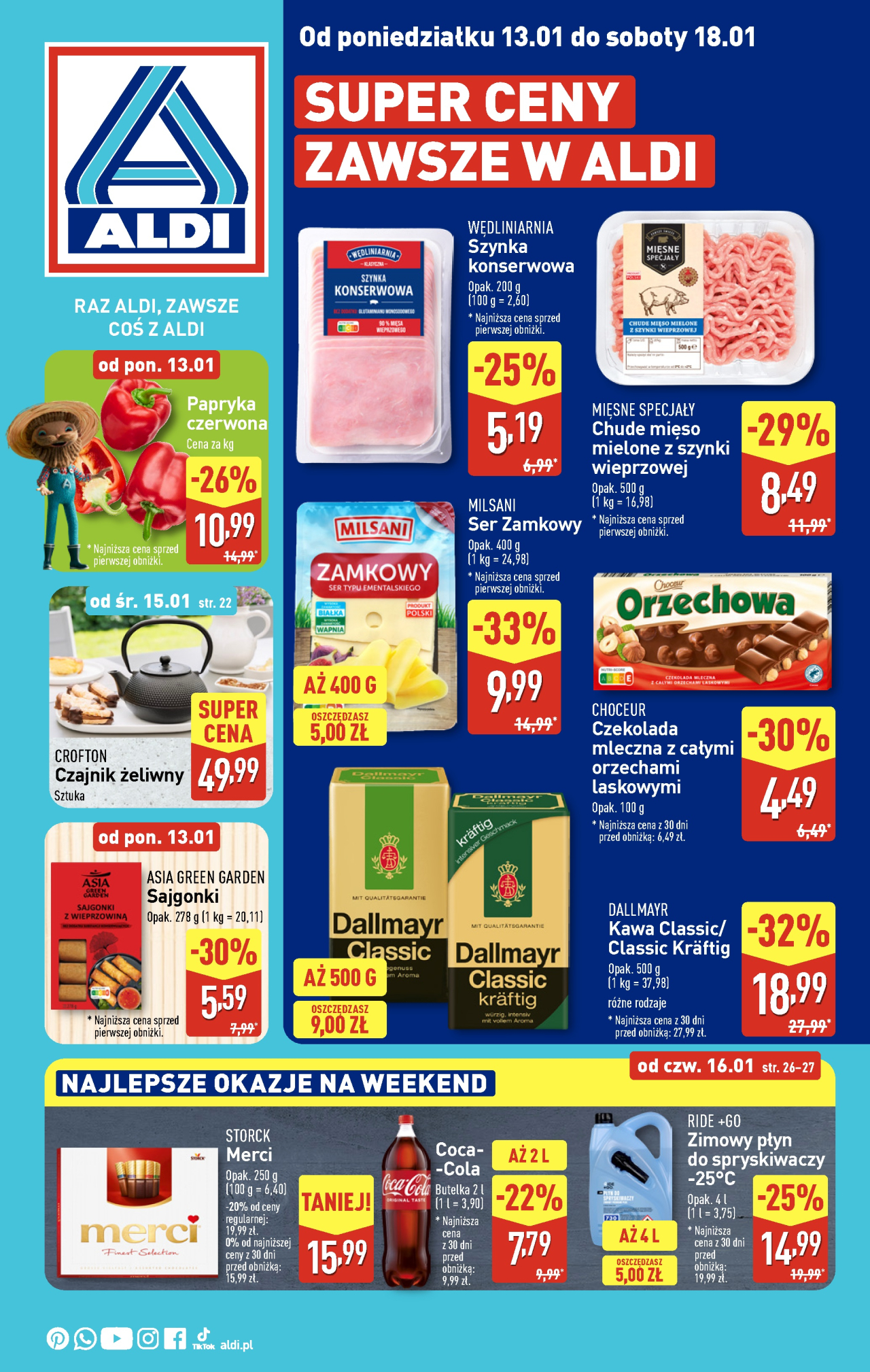 Aldi offerta od 13. 01. 2025