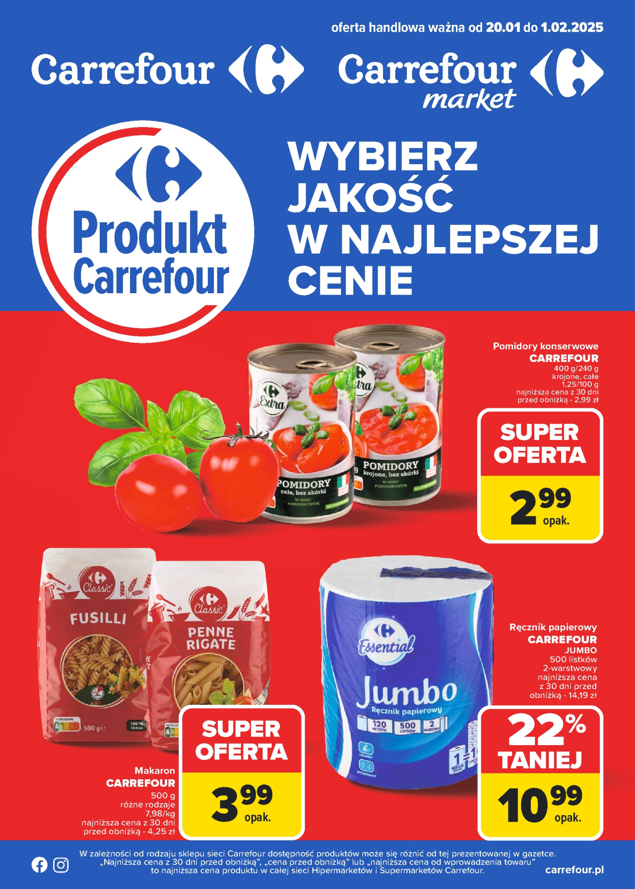 Carrefour gazetka - Market od 21. 01. 2025