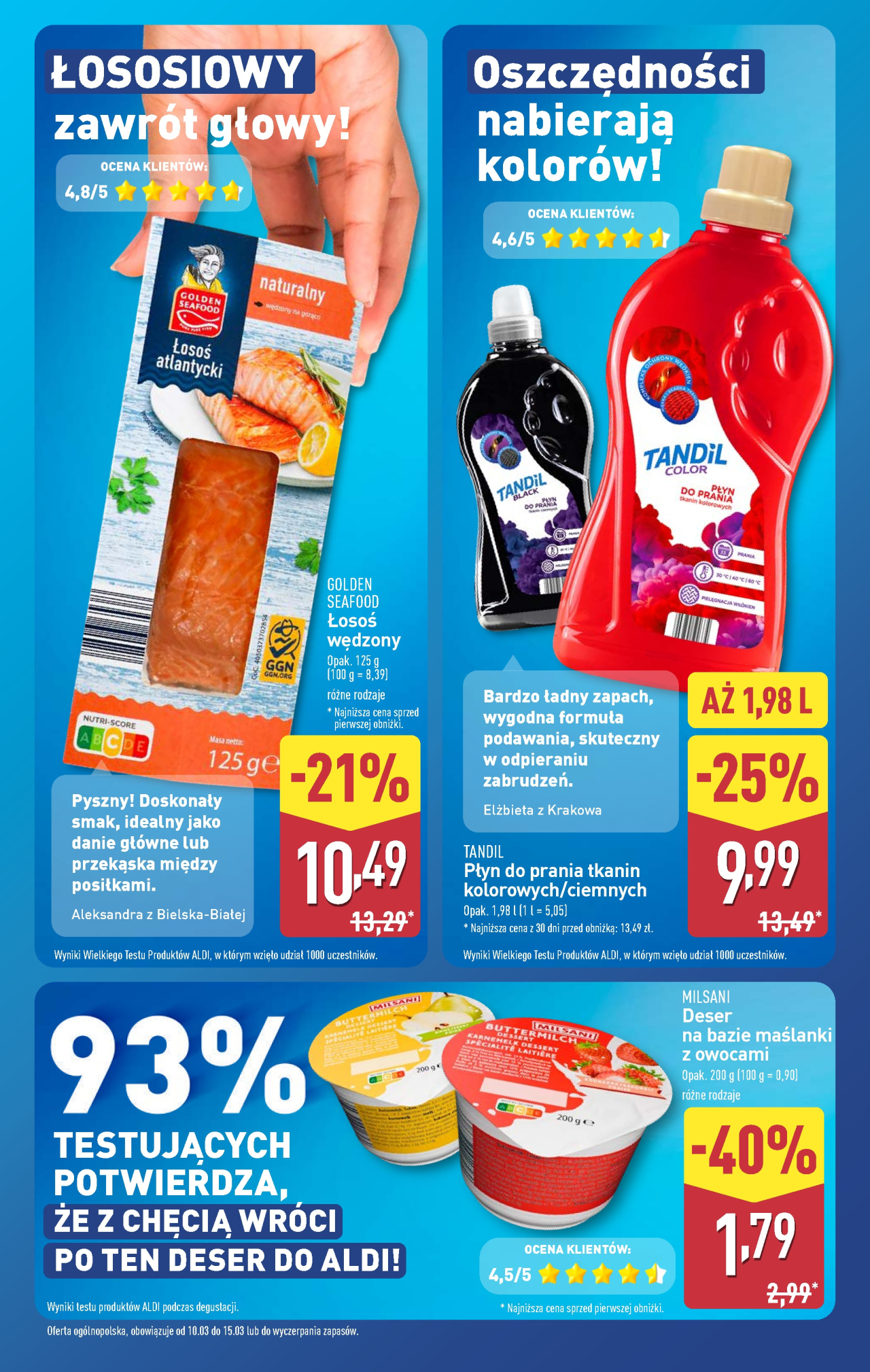 Aldi  promocje
 od 13. 03. 2025