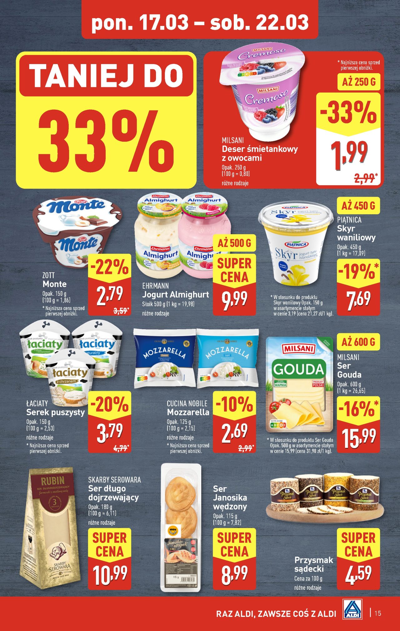 Aldi gazetka od 17. 03. 2025