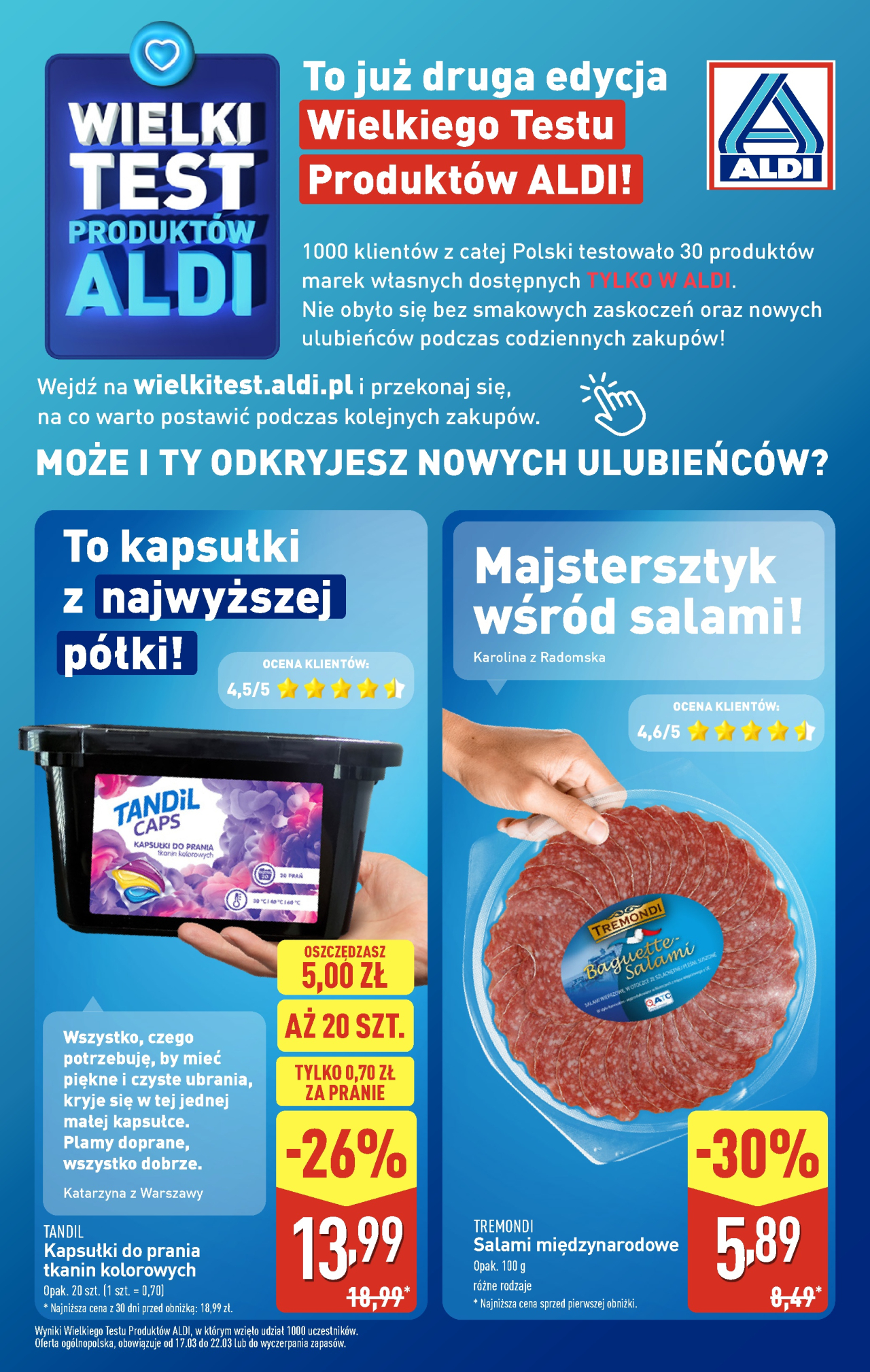 Aldi gazetka od 17. 03. 2025