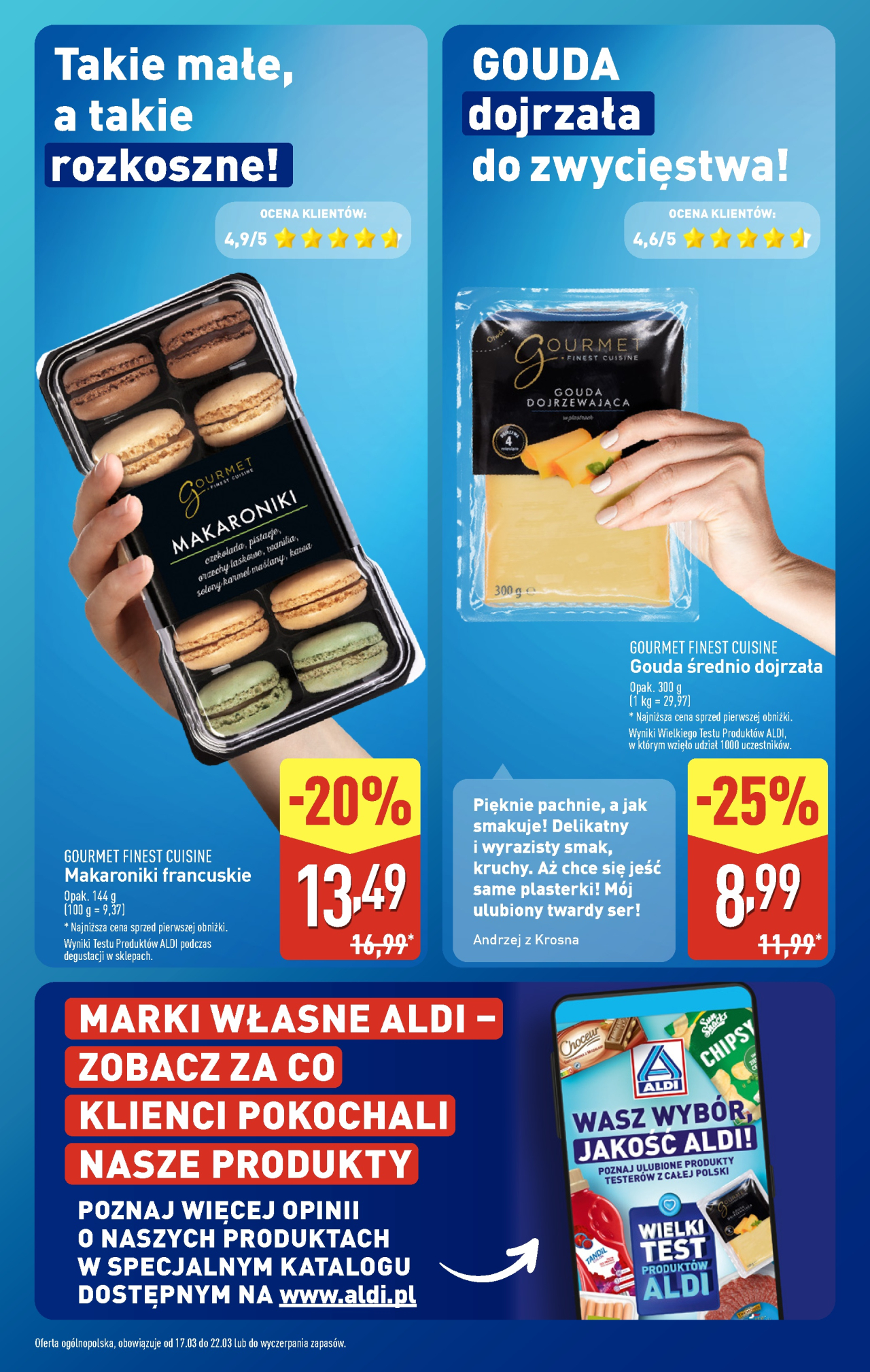 Aldi gazetka od 17. 03. 2025