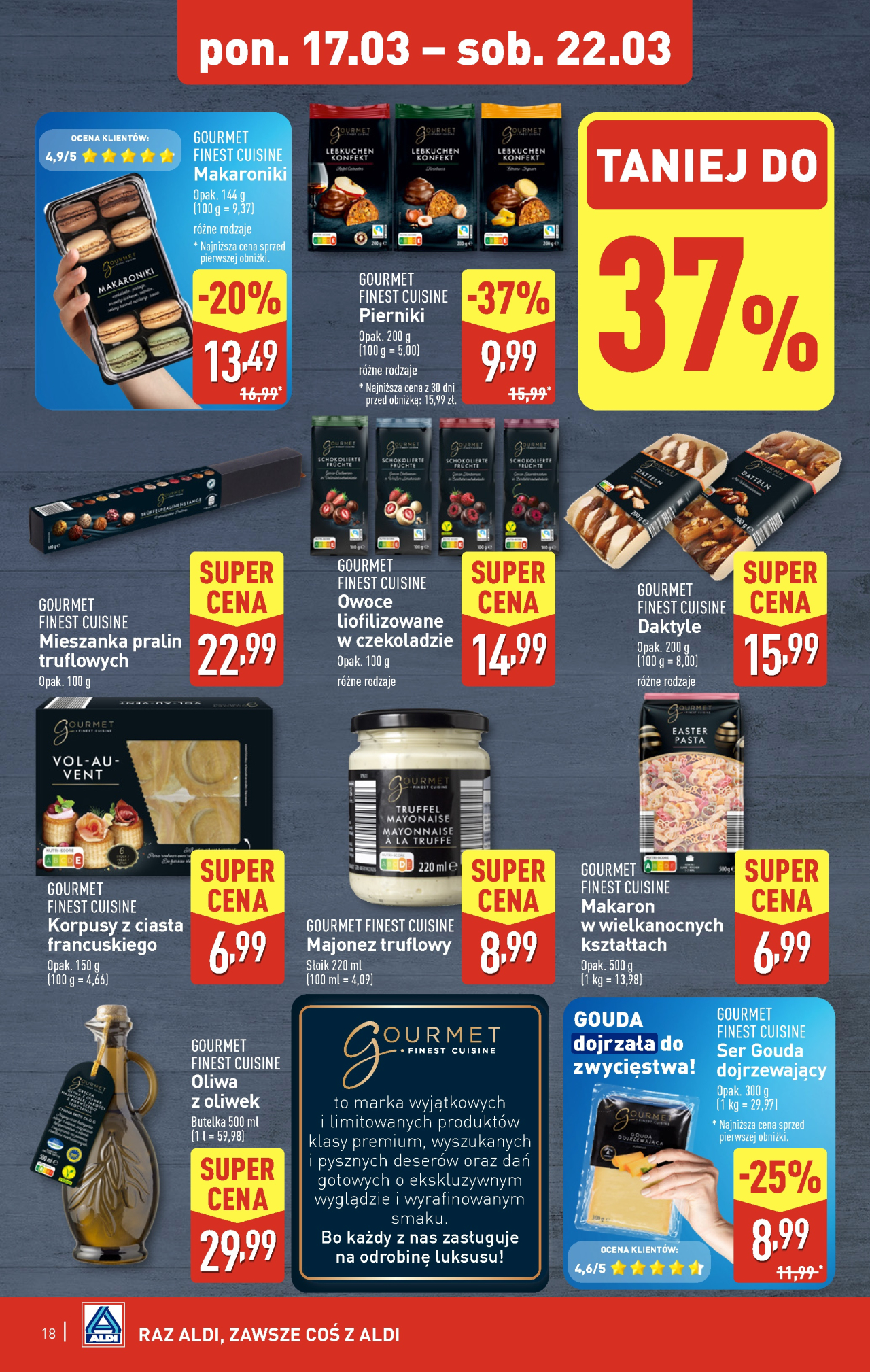 Aldi gazetka od 17. 03. 2025