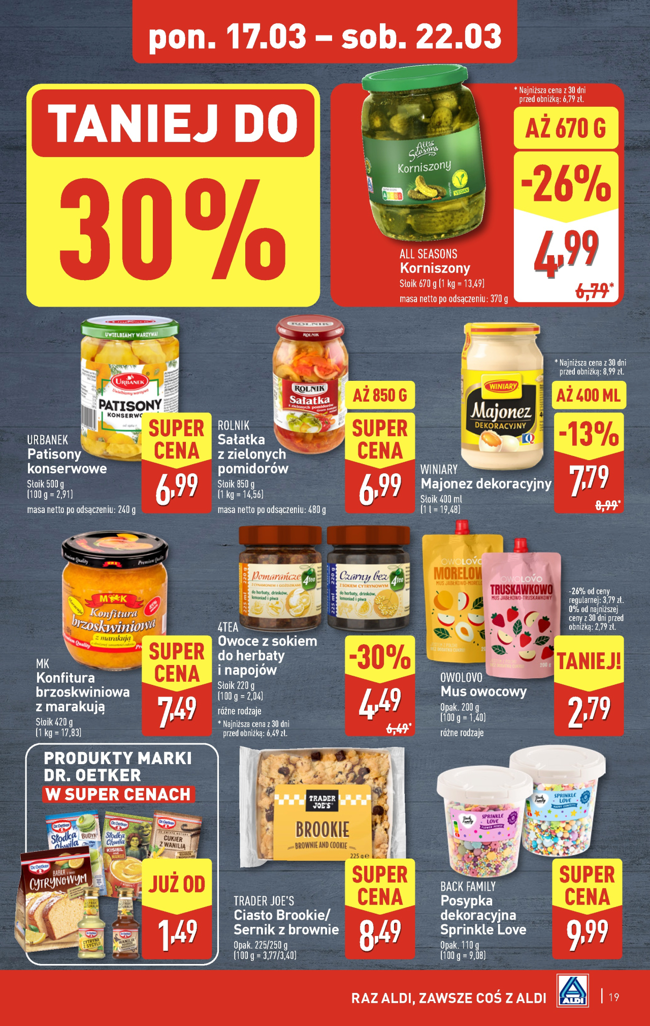 Aldi gazetka od 17. 03. 2025