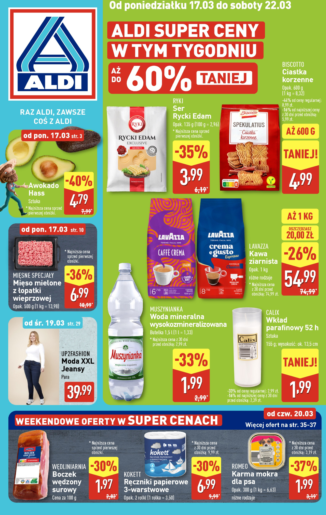 Aldi offerta - Pełna oferta od 17. 03. 2025