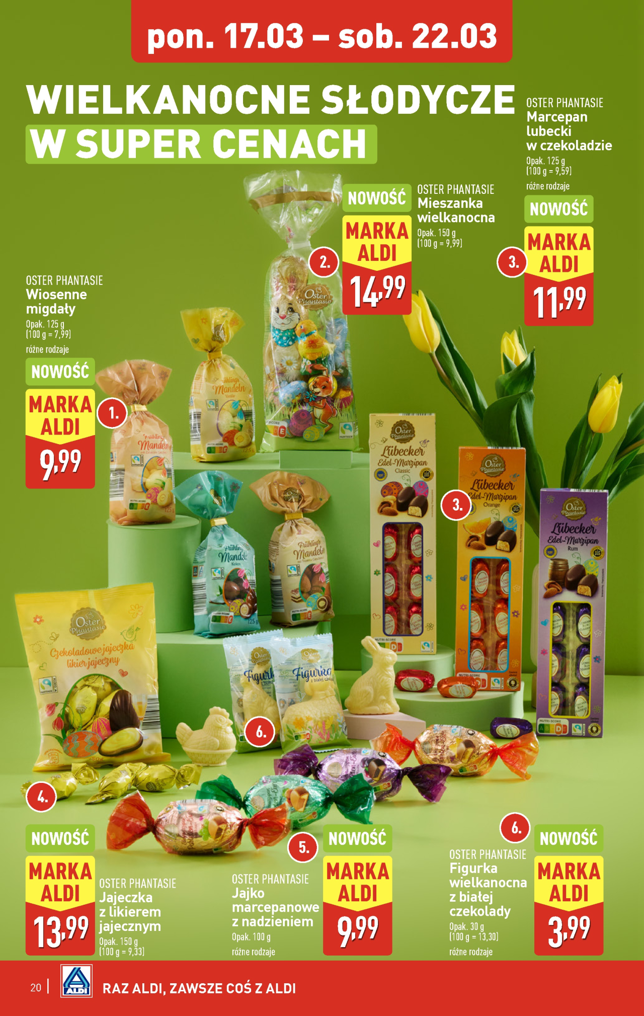 Aldi gazetka od 17. 03. 2025