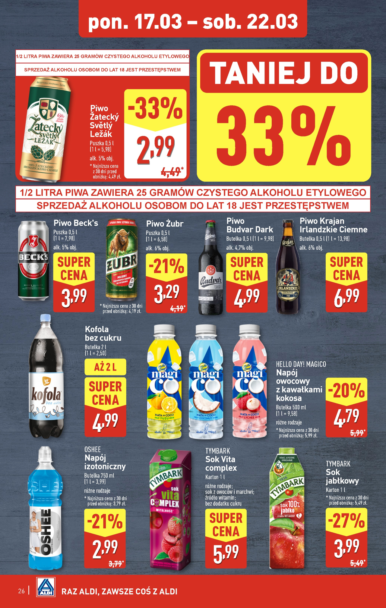 Aldi gazetka od 17. 03. 2025