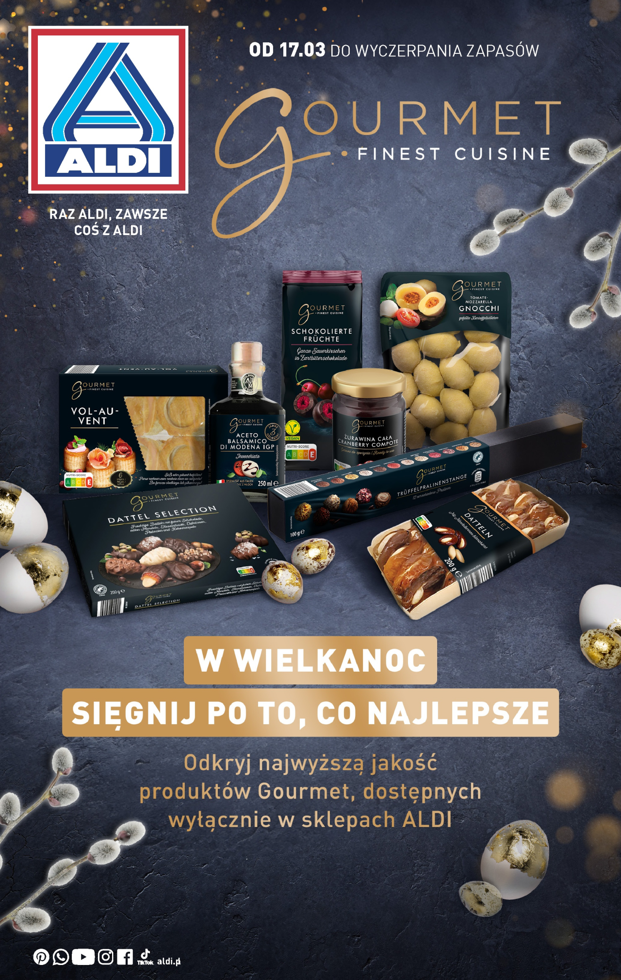 Aldi offerta - Wielkanoc z Gourmet od 17. 03. 2025