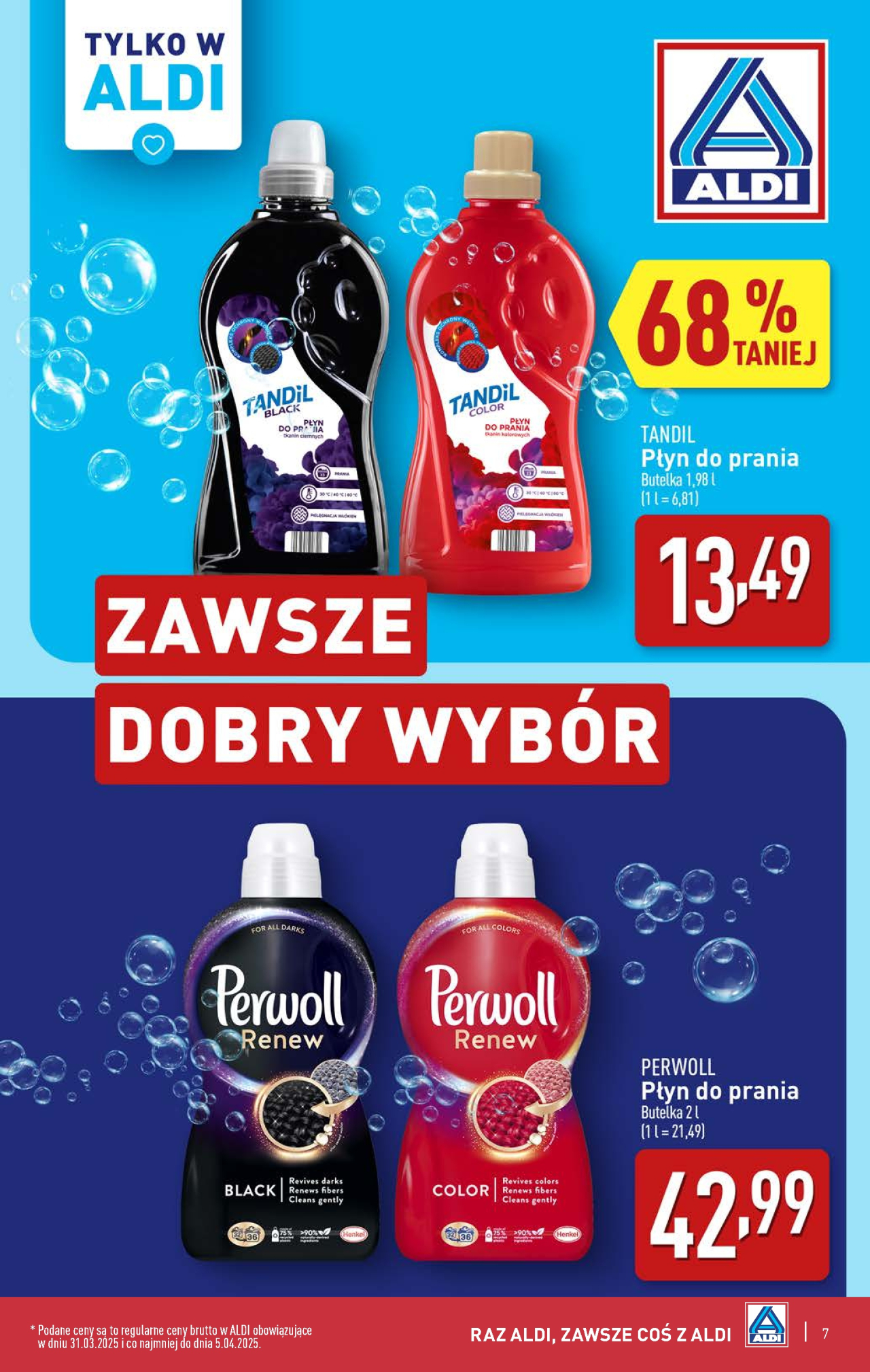 Aldi nowa gazetka
 od 3. 04. 2025