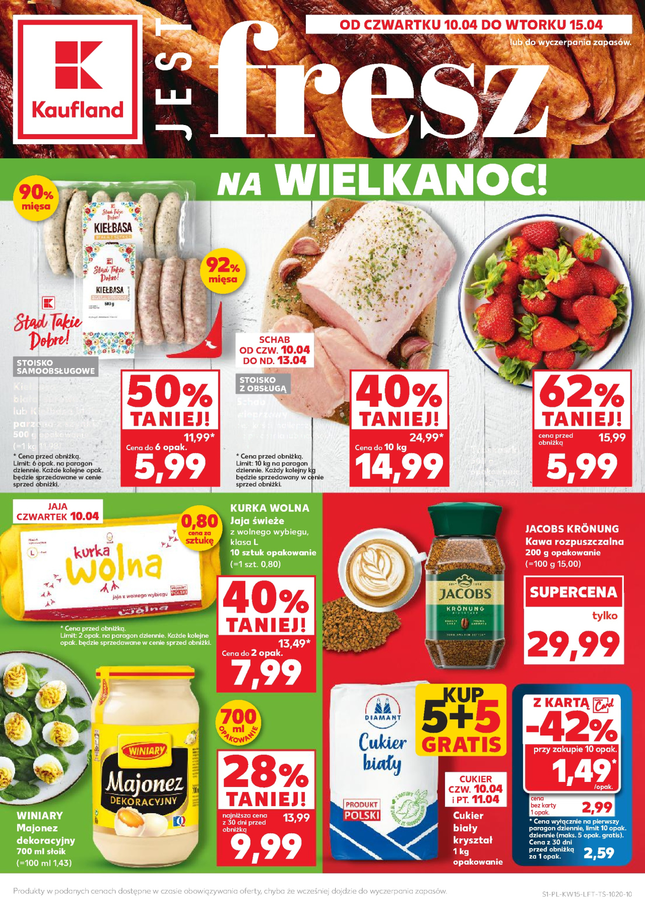 Kaufland gazetka Kraków Prądnik Biały od 10. 04. 2025