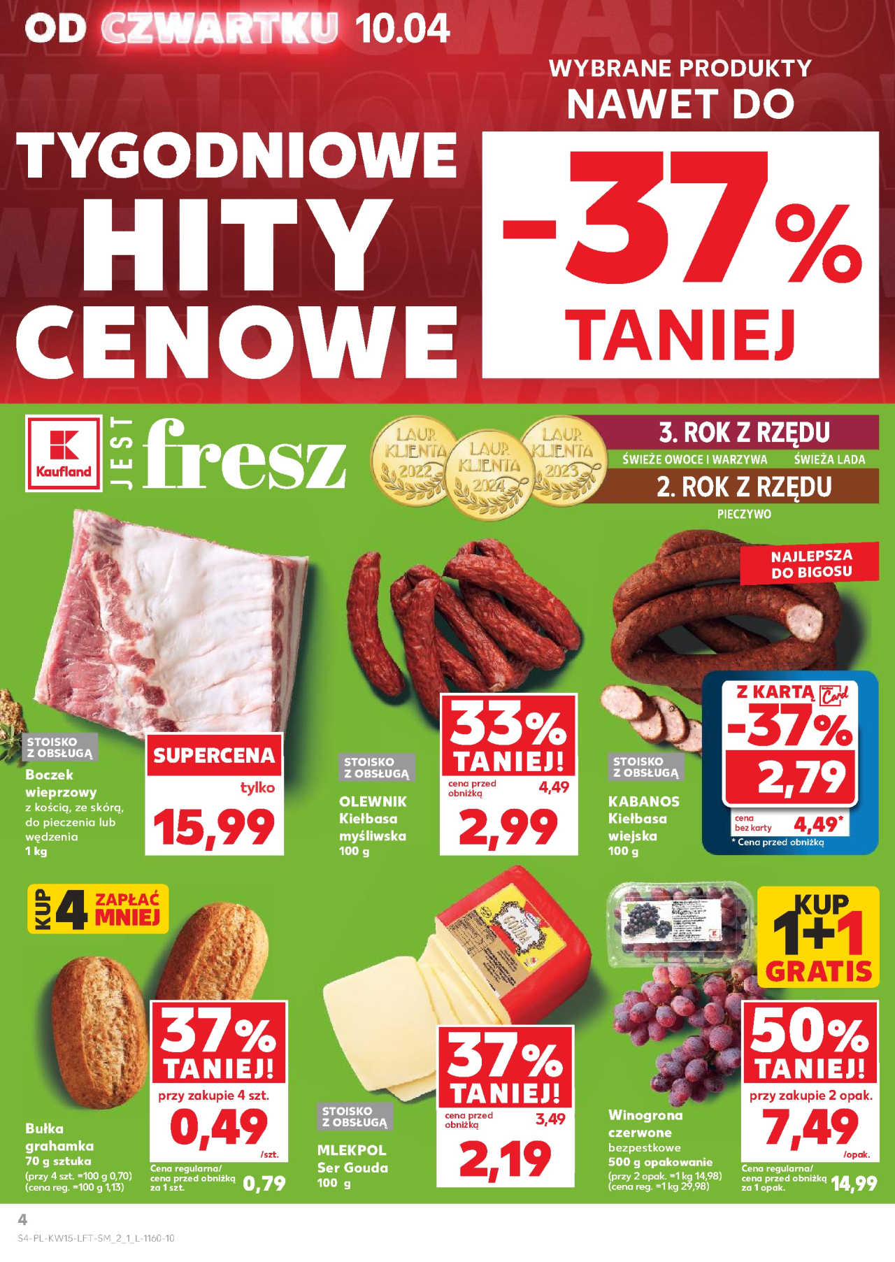 Kaufland iulotka
 od 10. 04. 2025