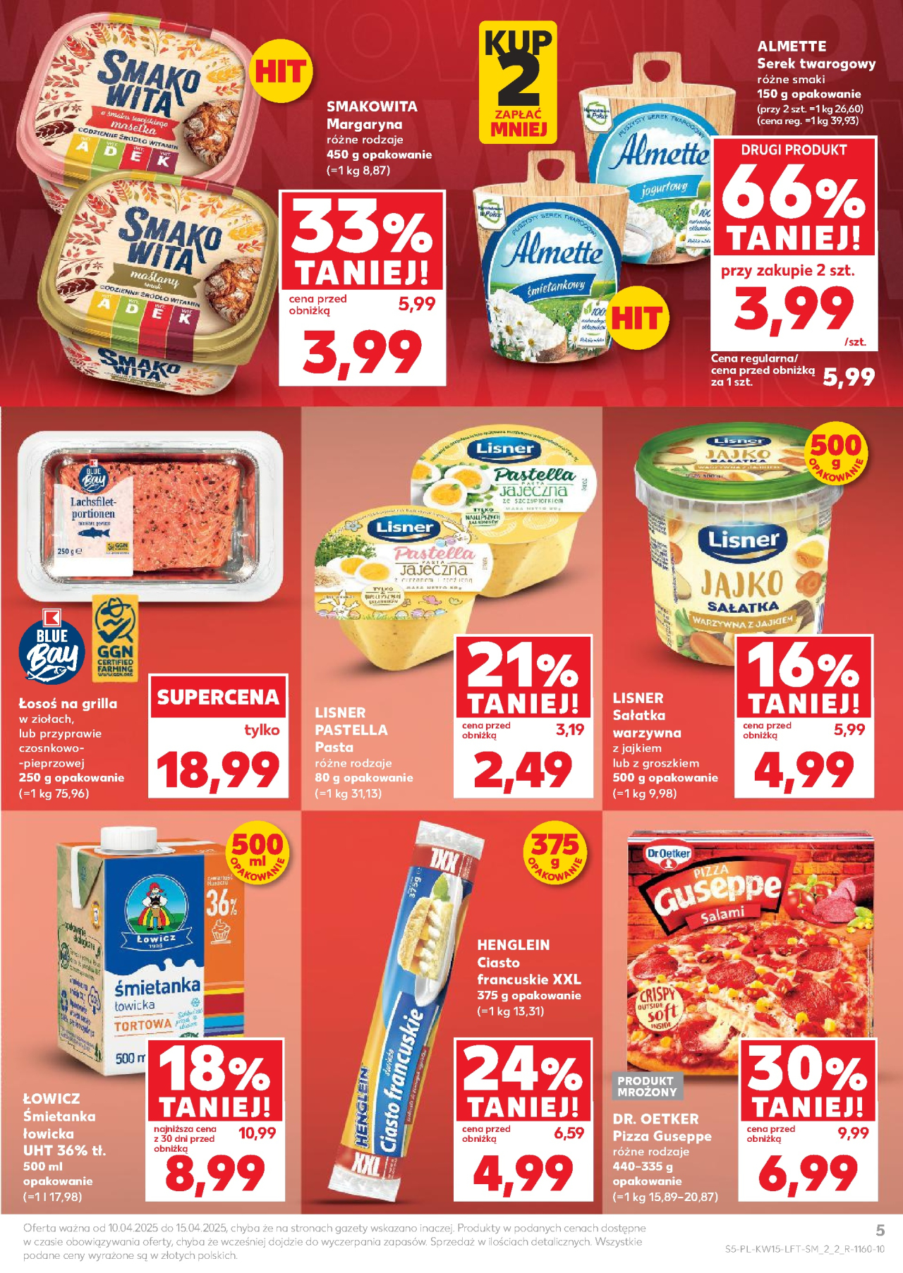 nowa gazetka Kaufland
 od 10. 04. 2025