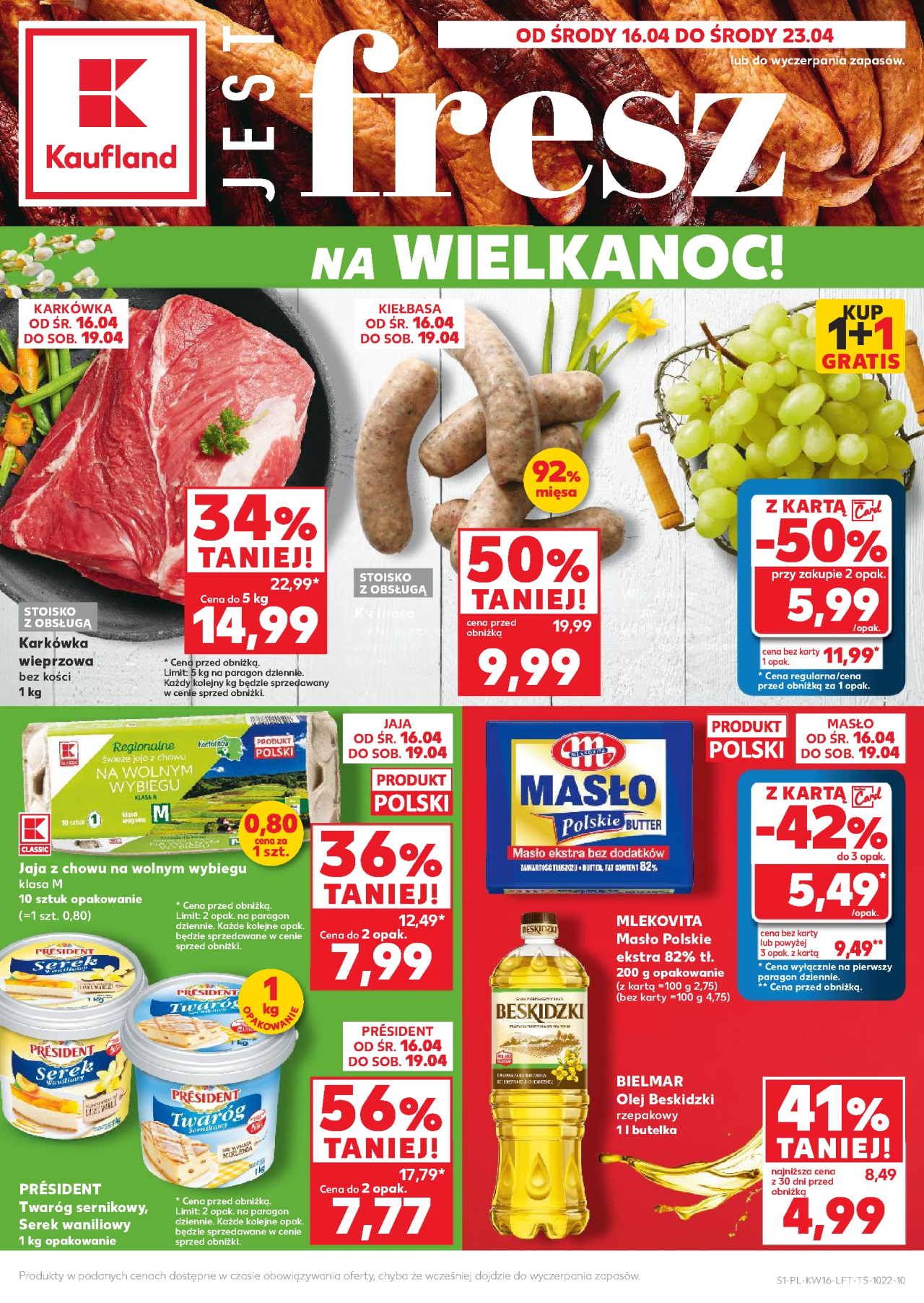 Kaufland gazetka Łódź Śródmieście od 16. 04. 2025
