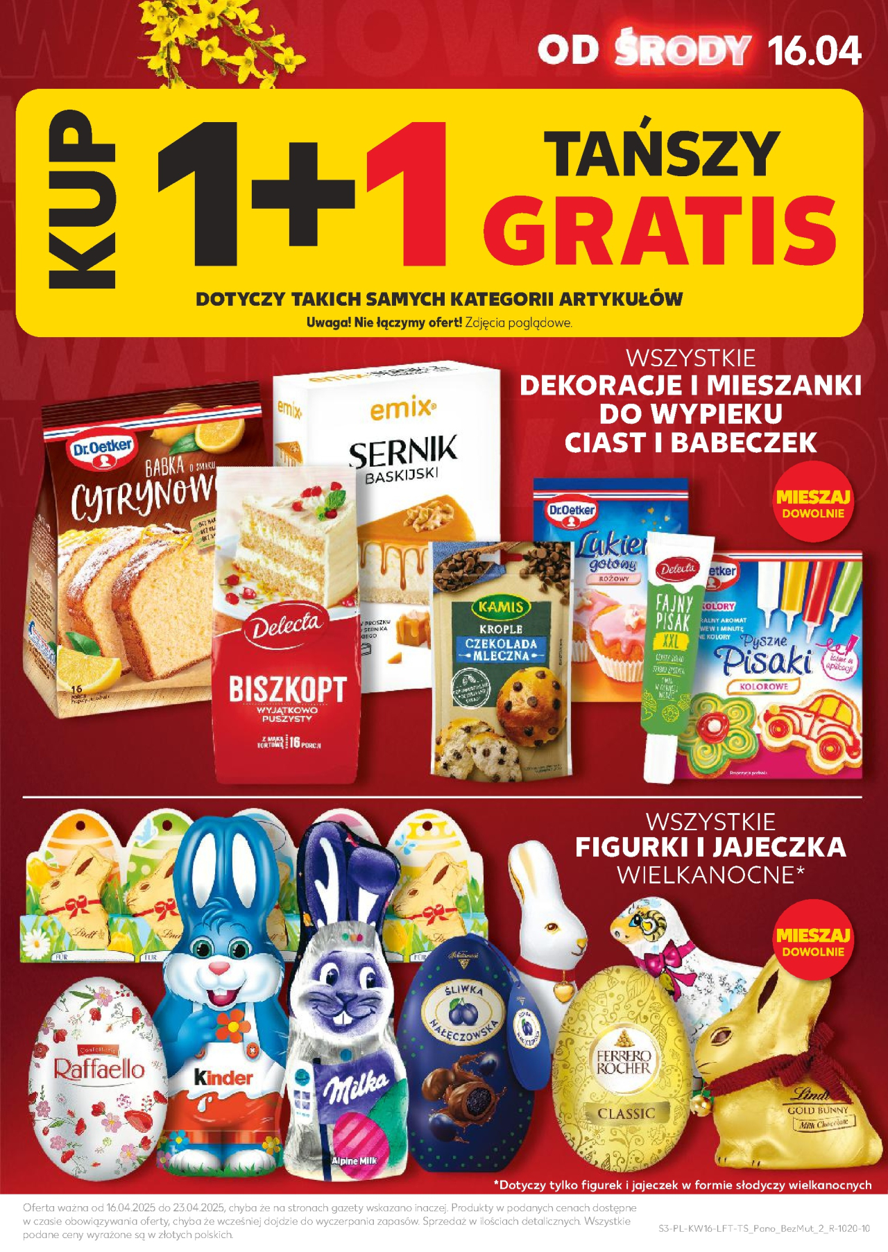 Kaufland gazetka od jutra
 od 16. 04. 2025