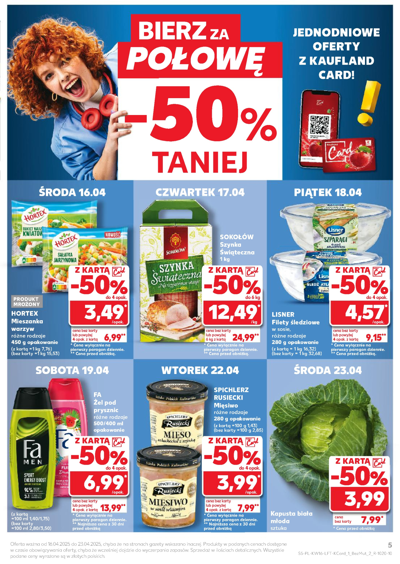 nowa gazetka Kaufland
 od 16. 04. 2025
