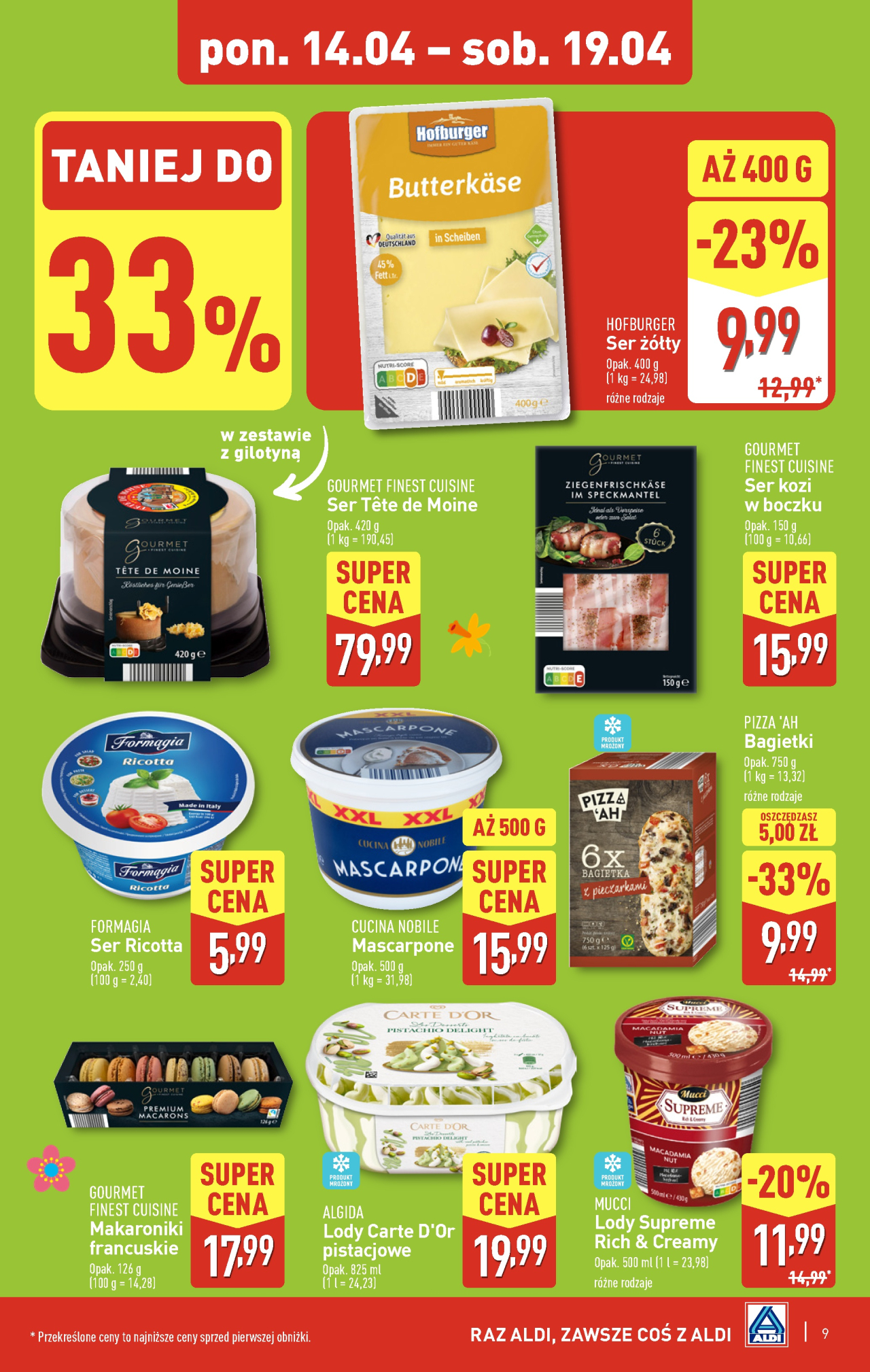 Aldi iulotka
 od 14. 04. 2025