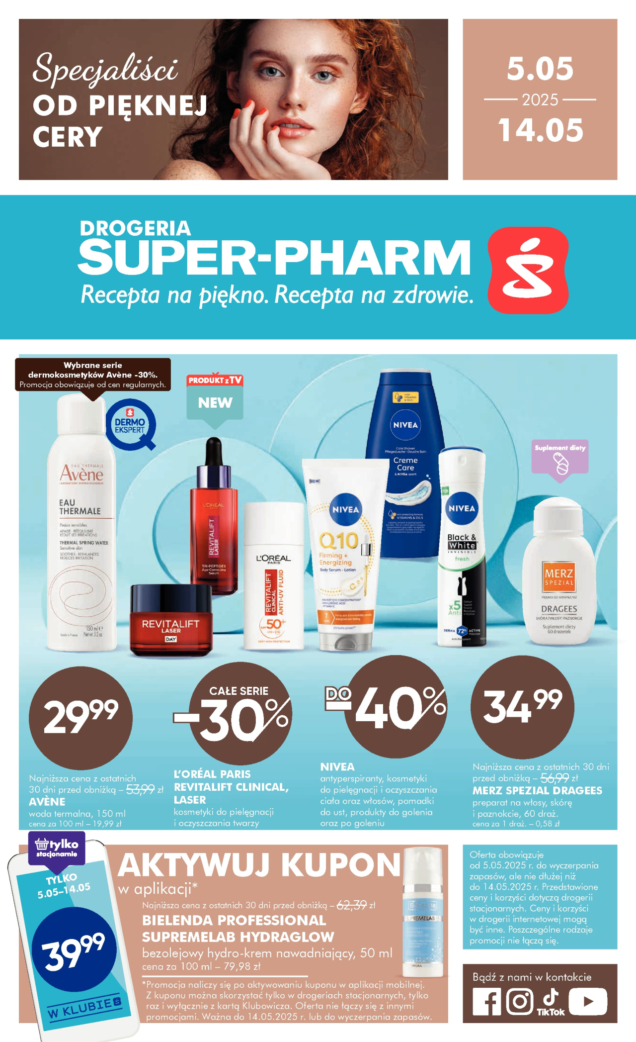 Super-Pharm gazetka - Specjaliści od pięknej cery od 5. 05. 2025