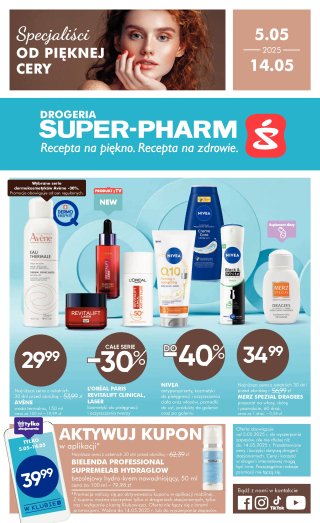 Super-Pharm gazetka - Specjaliści od pięknej cery