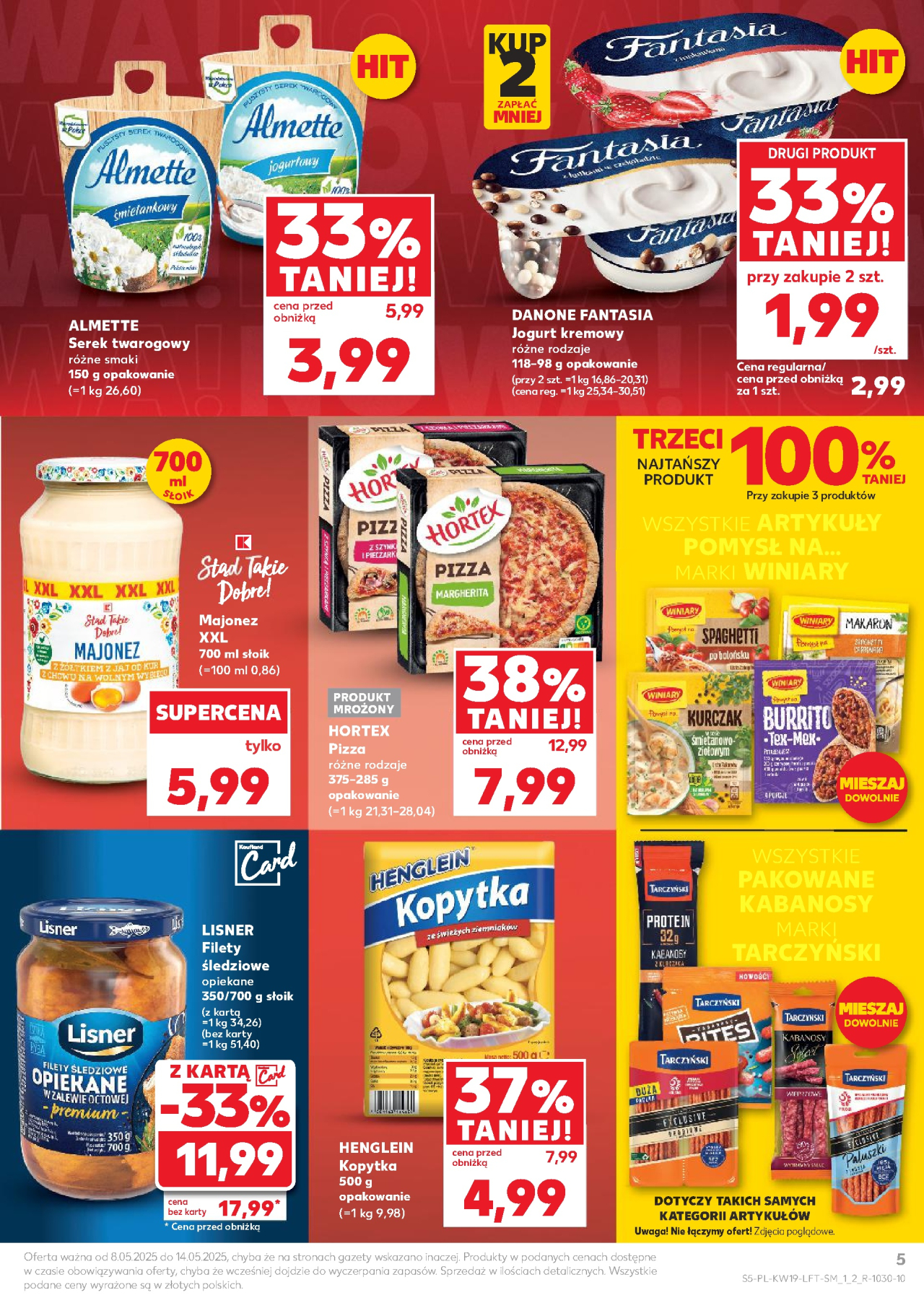 nowa gazetka Kaufland
 od 8. 05. 2025