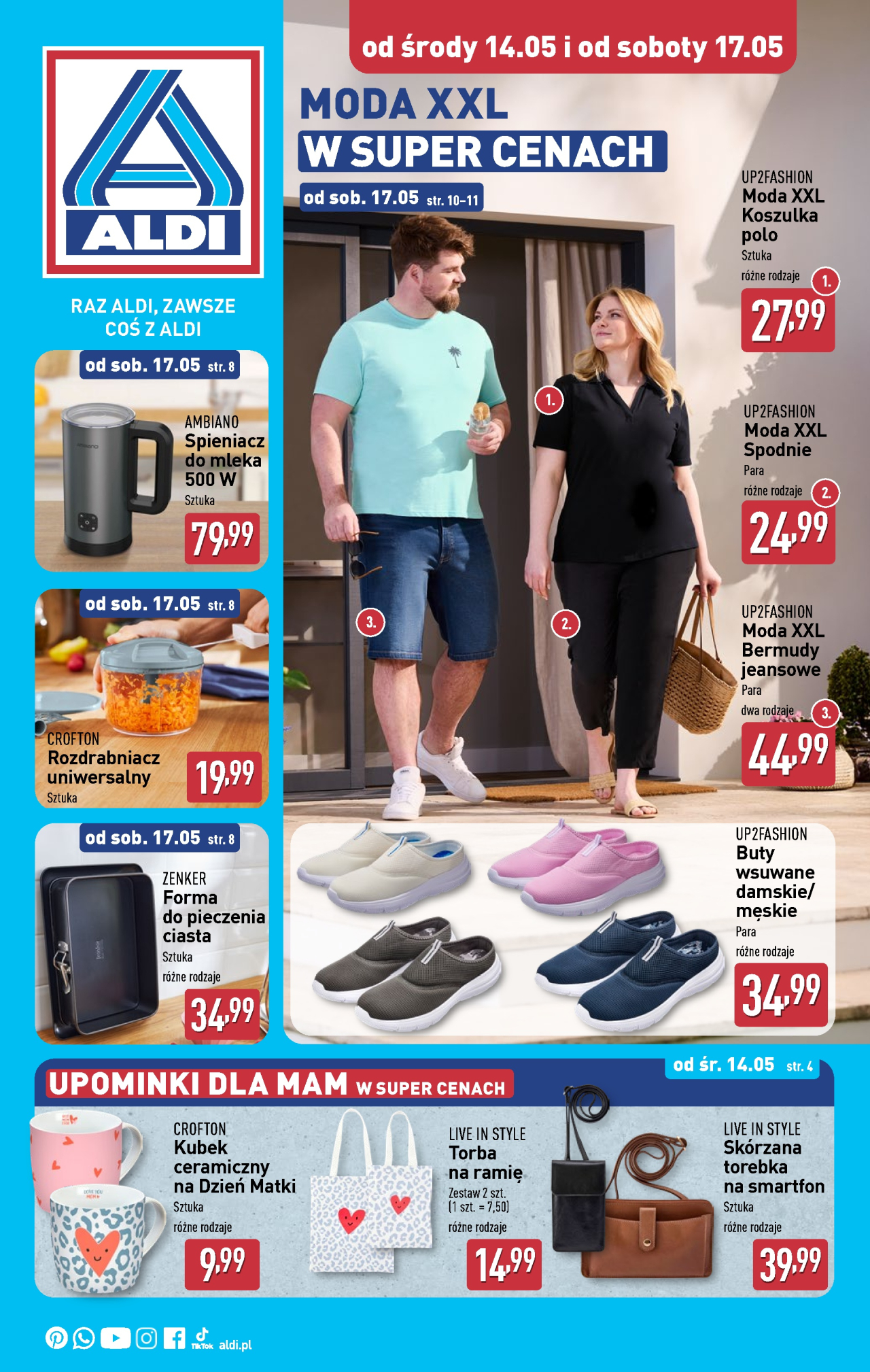 Aldi offerta - Artykuły przemysłowe i tekstylia od 14. 05. 2025