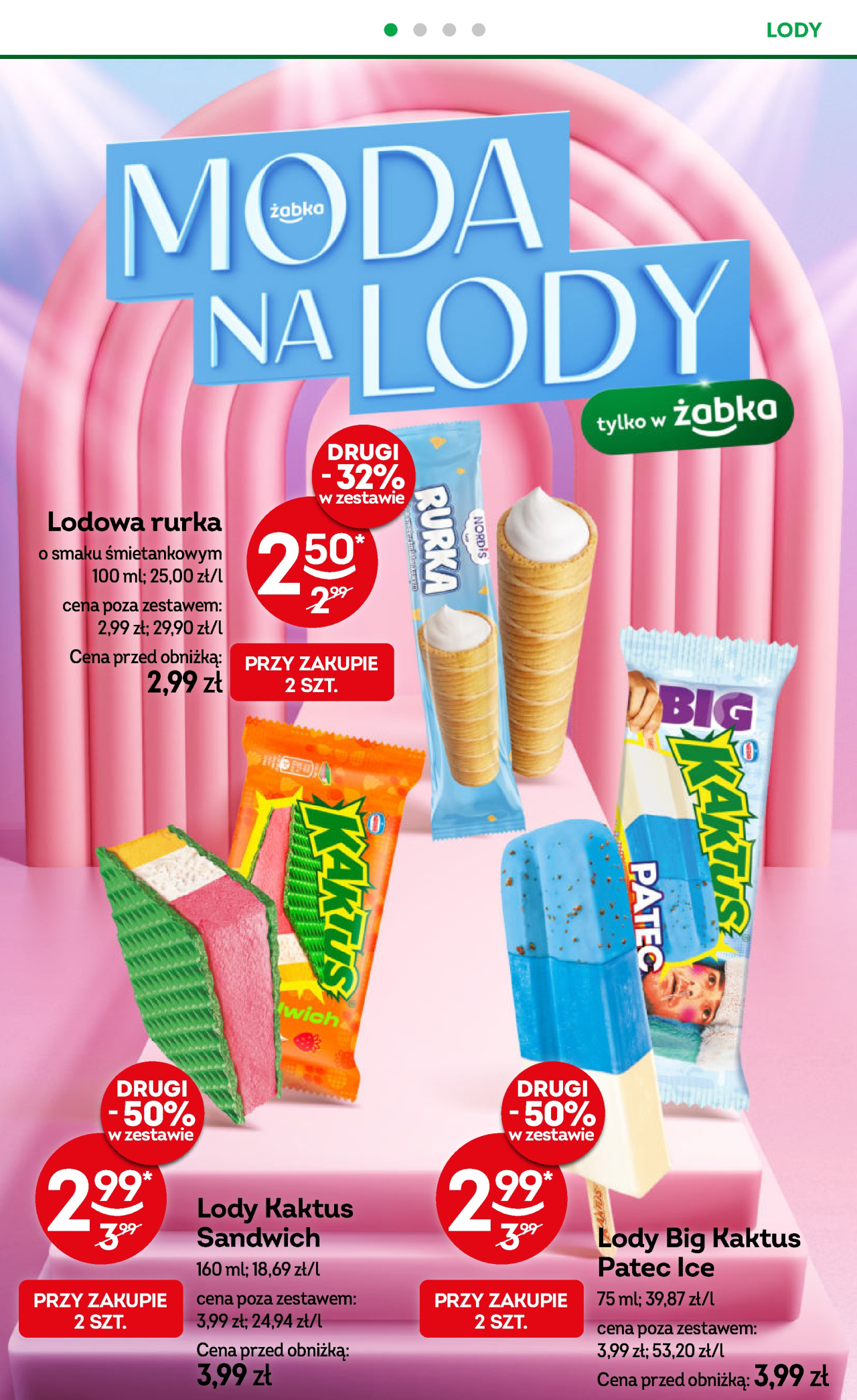Żabka oferta od 7. 05. 2025
