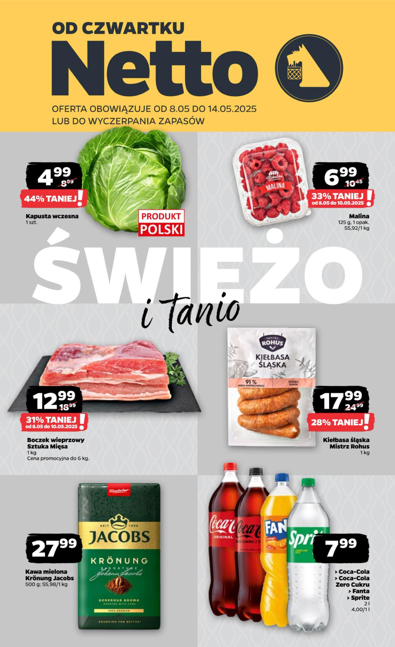 Netto gazetka od 8. 05. 2025
